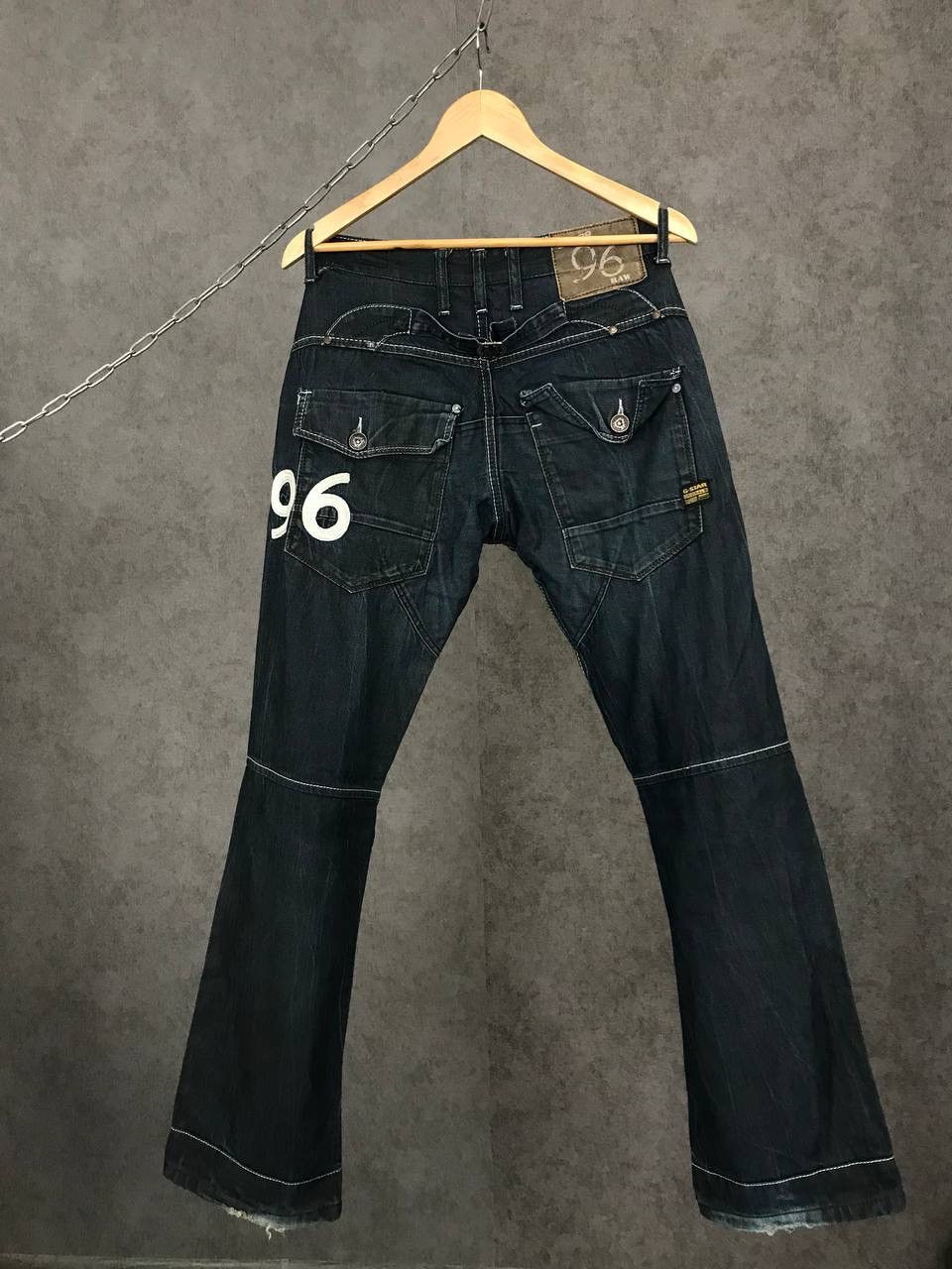 G-Star G Star Raw biker vintage jeans Size US 30 / EU 46 - 6 Thumbnail