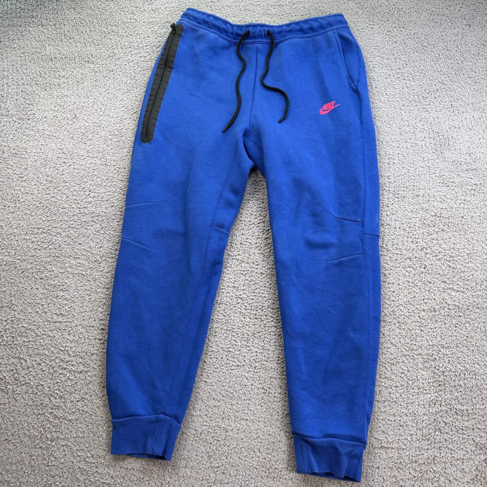 Nike Nike Tech Fleece Mens L Jogger Pants Royal Blue Sweatpants Size US 34 / EU 50 - 1 Thumbnail