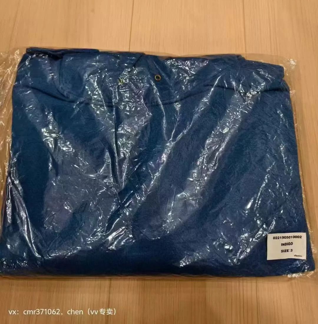 Visvim VISVIM 21 ICT AMPLUS HOODIE P.O Indigo 3 Ruffie Cotton O.D. Size US L / EU 52-54 / 3 - 7 Thumbnail