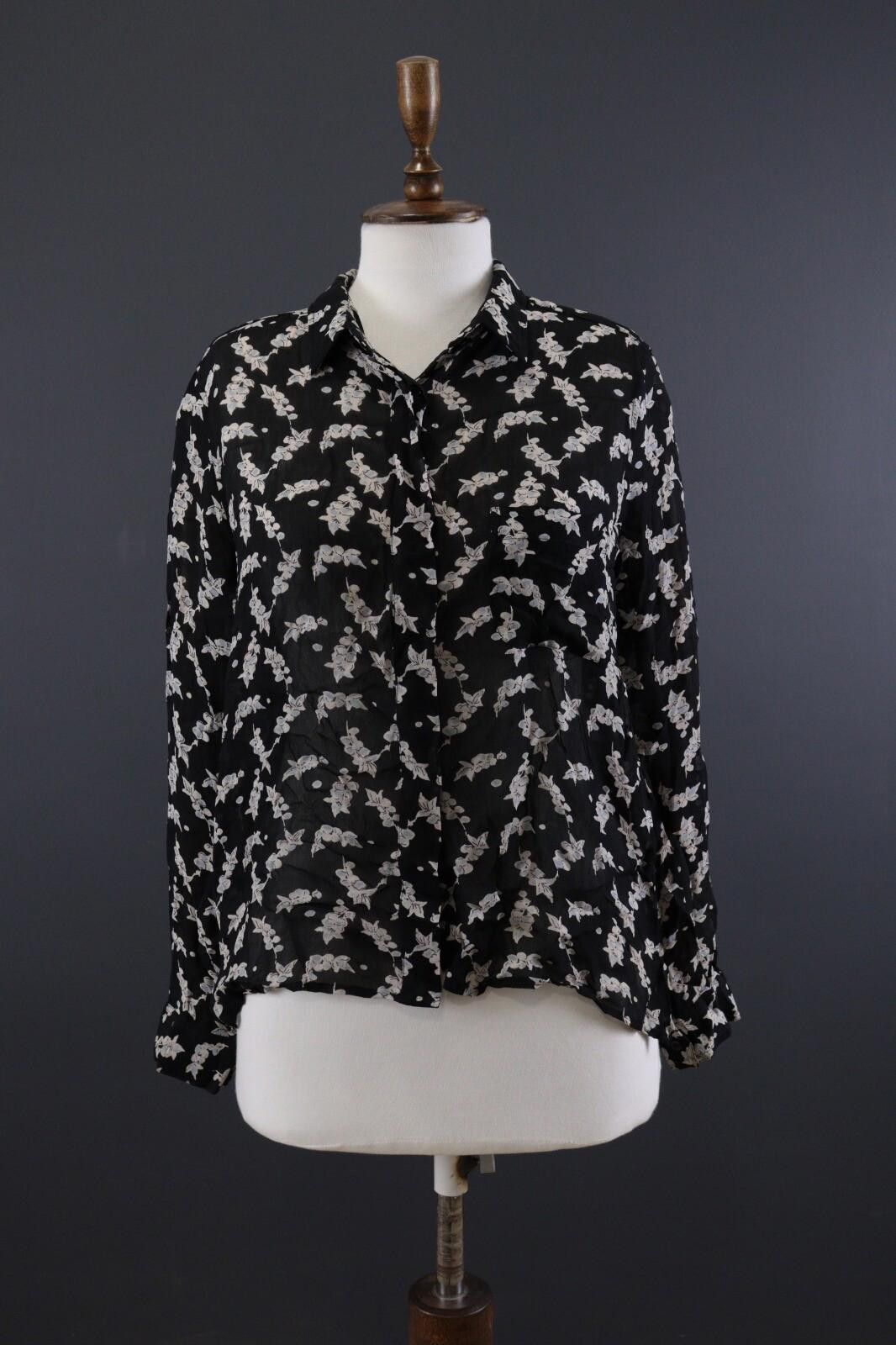 Gianni Valentino GANNI Seymour Georgette Printed Shirt Shift Dress Size M Size M / US 6-8 / IT 42-44 - 1 Thumbnail