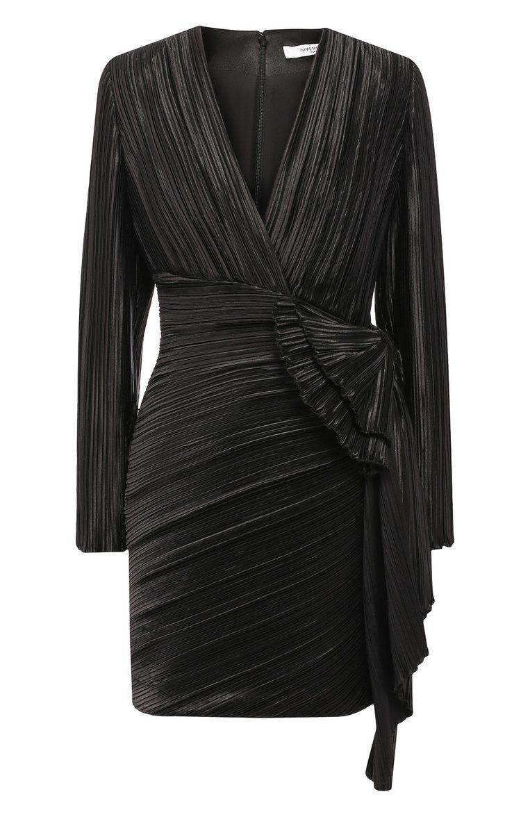 Givenchy o1y0925 Elegant Mini Dress in Black Size XS / US 0-2 / IT 36-38 - 1 Thumbnail