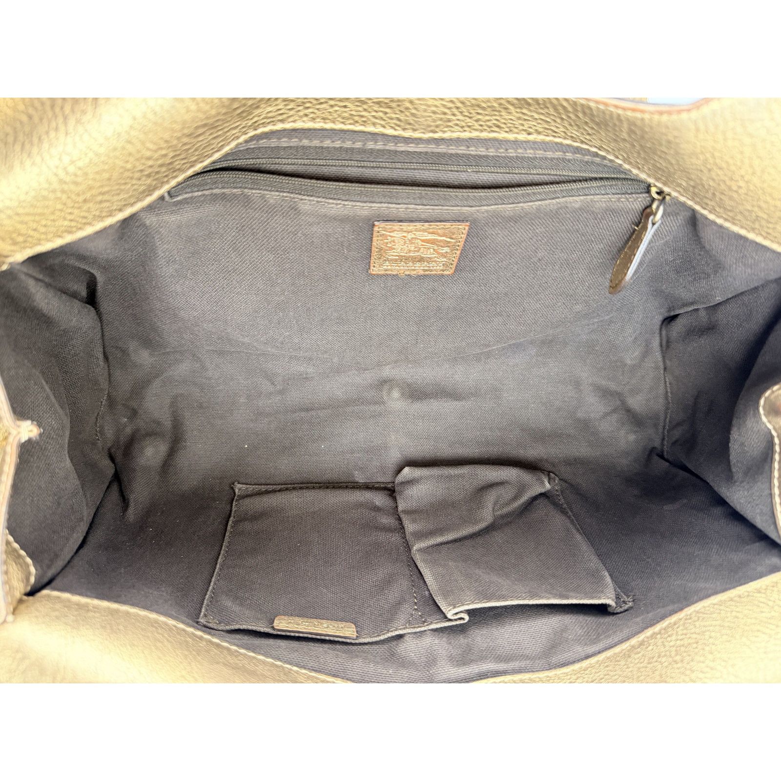 Burberry Burberry Burberry Haymarket Check Gold Coated Bag Size ONE SIZE - 14 Thumbnail