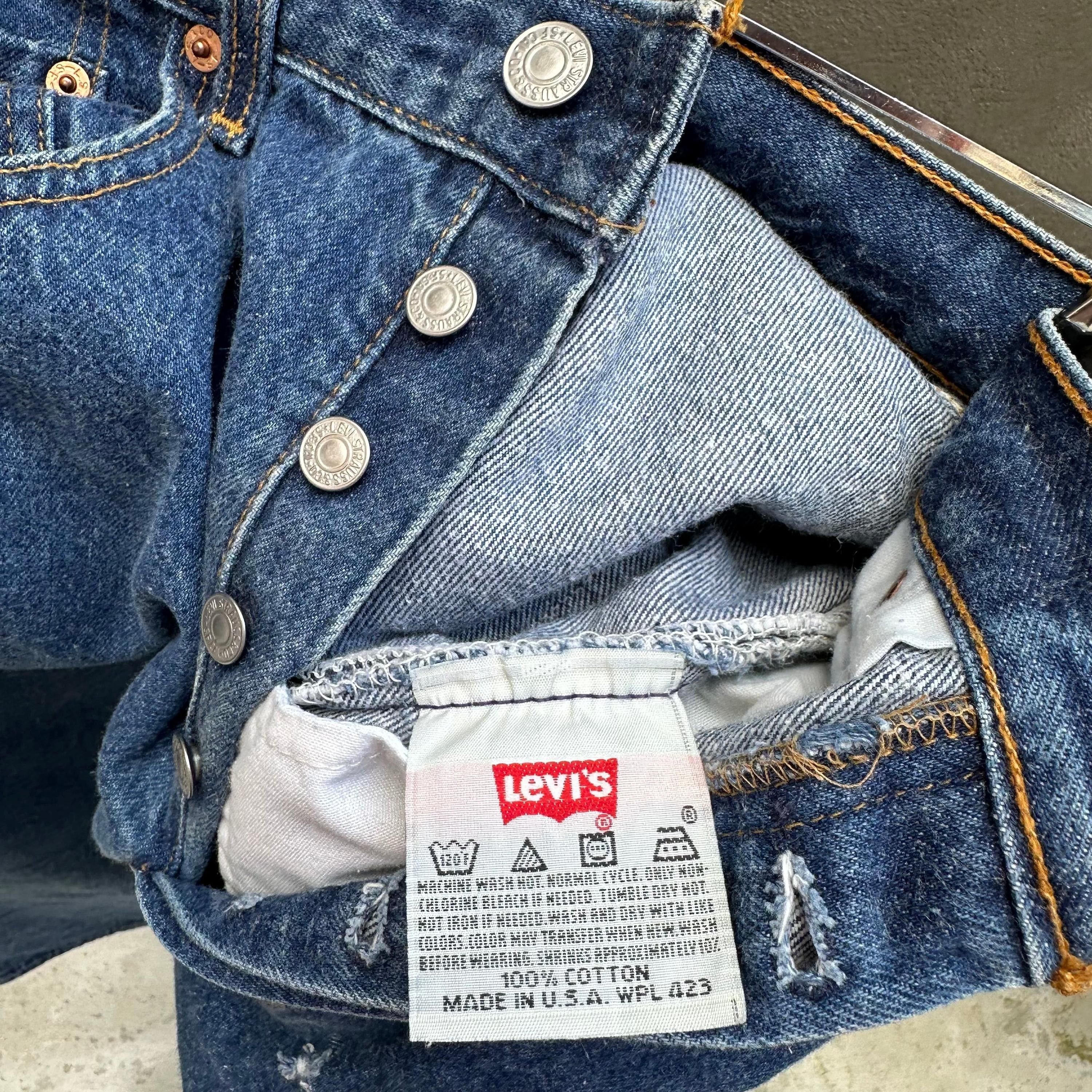 Levi's × Vintage 90's Vintage Levi's 501 Denim Jeans Size US 30 / EU 46 - 7 Thumbnail