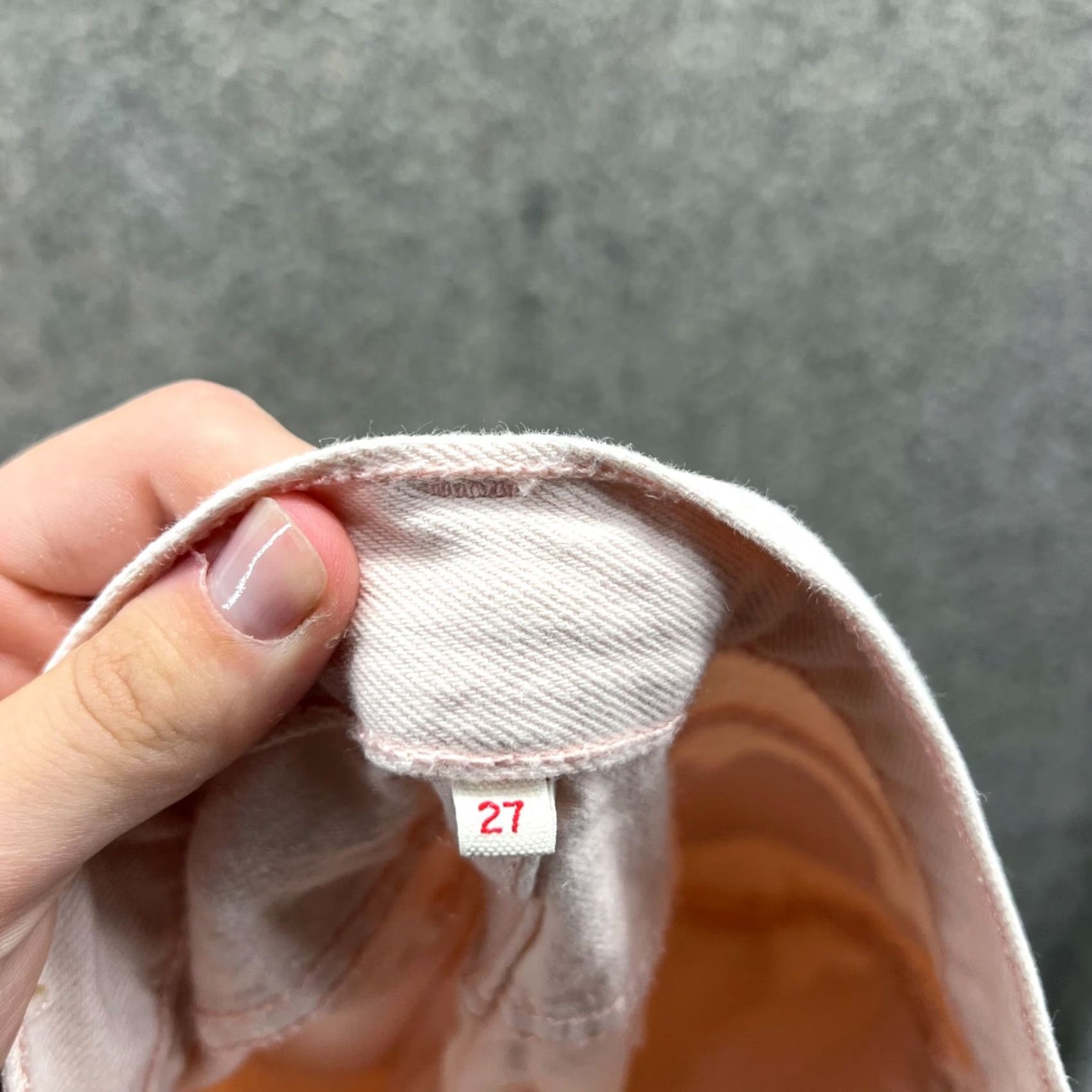 Levi's Levi's 501 Jeans Womens 27 Pink High Rise Straight Leg Button Fly Denim Vintage Modern 5-Pocket Womens Levis 501 Series Jeans Size 27" / US 4 / IT 40 - 6 Thumbnail