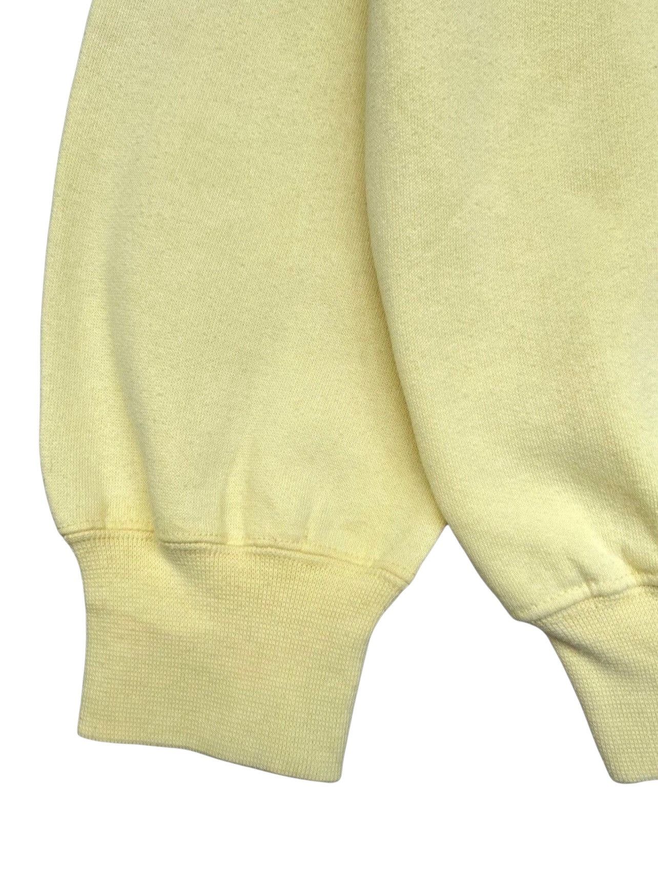 Polo Ralph Lauren × Ralph Lauren × Vintage Vintage 90s Polo Ralph Lauren Pony Yellow Sweatshirt Size US L / EU 52-54 / 3 - 4 Thumbnail