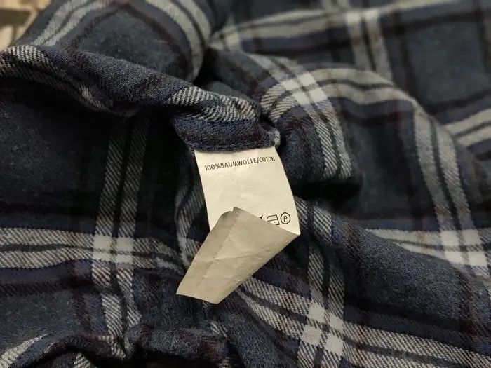 Flannel Vintage Flannel Shirt Travis Scott Style Y2K Style Size US XL / EU 56 / 4 - 9 Thumbnail