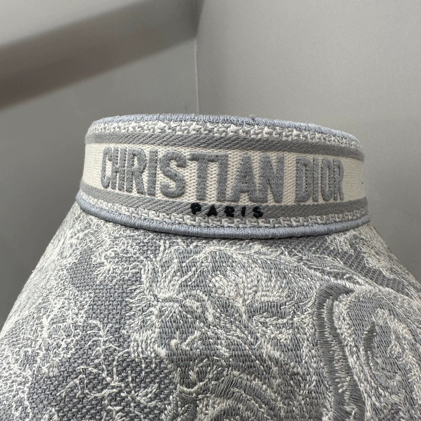 Christian Dior Monsieur Dior mar481 logo embroidery sun hat Size ONE SIZE - 5 Thumbnail