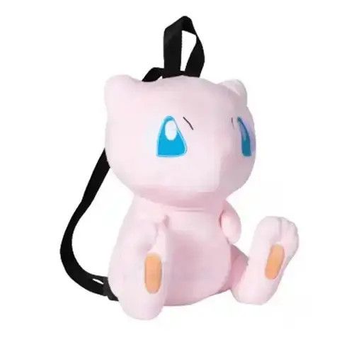 Japanese Brand Cute Pokemon Mew Kawaii Japanese Style Plush Bag Size ONE SIZE - 6 Thumbnail
