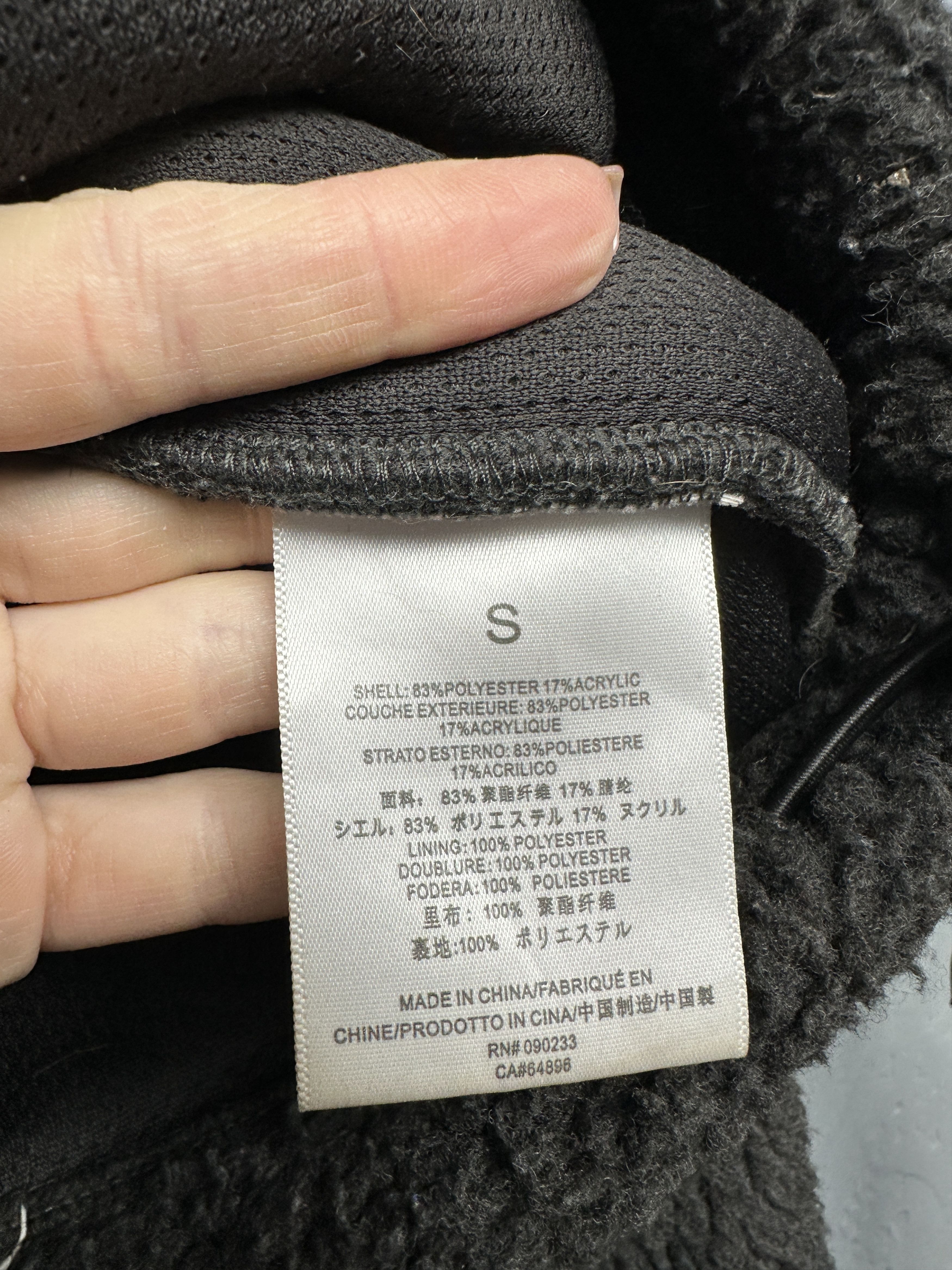 Essentials Essentials Fear Of God Mens Sherpa Teddy Fleece Jacket Size US S / EU 44-46 / 1 - 6 Thumbnail