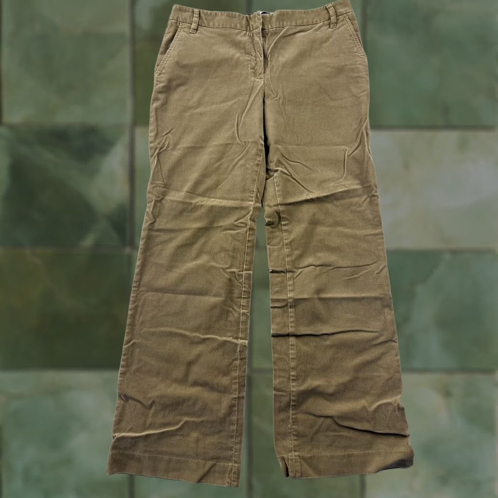 Talbots Talbots Pants Womens 8 Beige Corduroy Straight Leg Khakis Casual Pockets Work Mens? (Note: final answer provided should be a coherent title per rules) Size 30" / US 8 / IT 44 - 1 Thumbnail