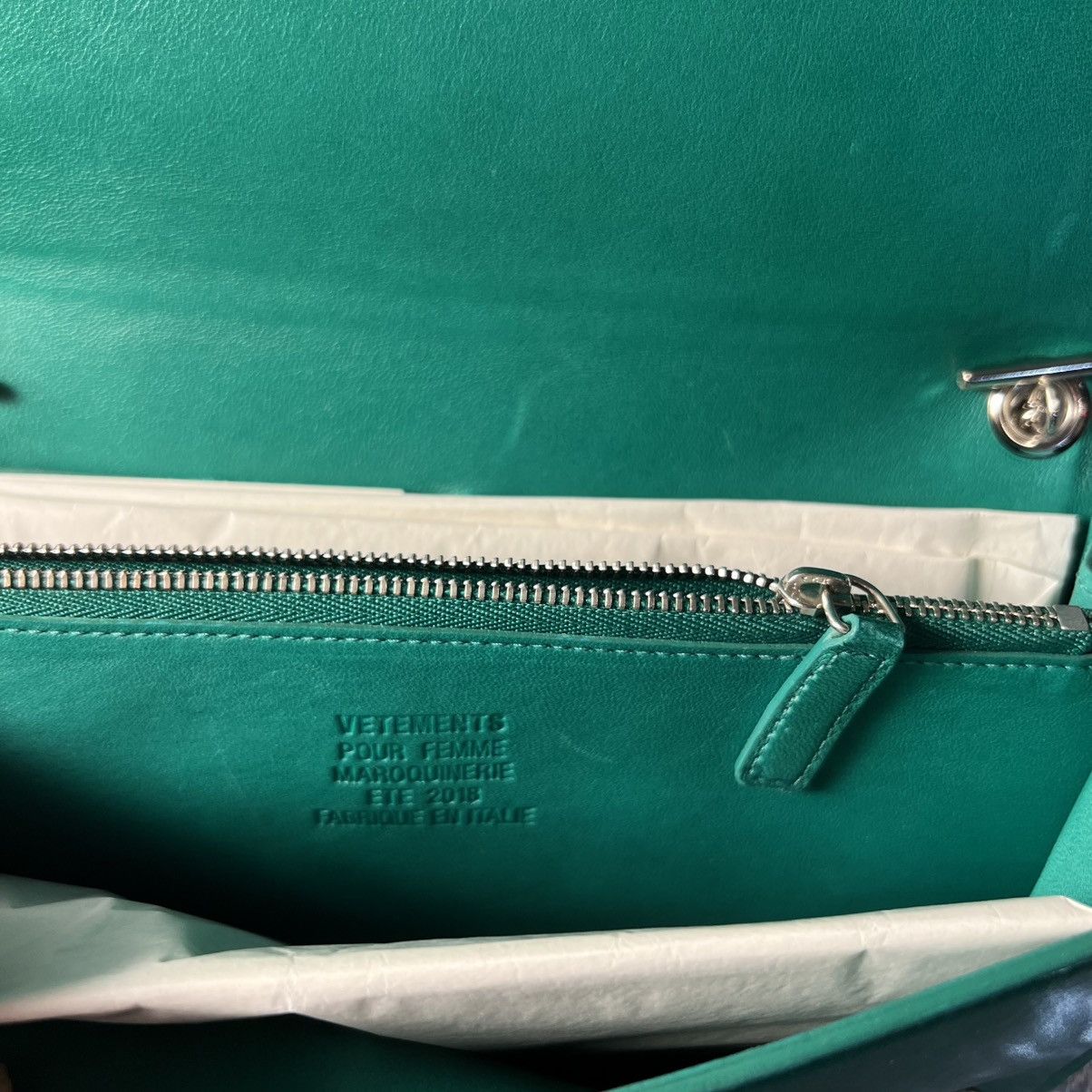 Vetements Vetements Green Exit Flap Bag Size ONE SIZE - 4 Thumbnail