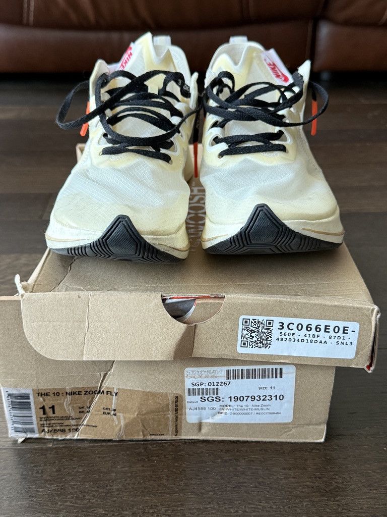 Nike × Off-White Zoom Fly Off-White SP the 10 (2017) Size US 11 / EU 44 - 2 Thumbnail