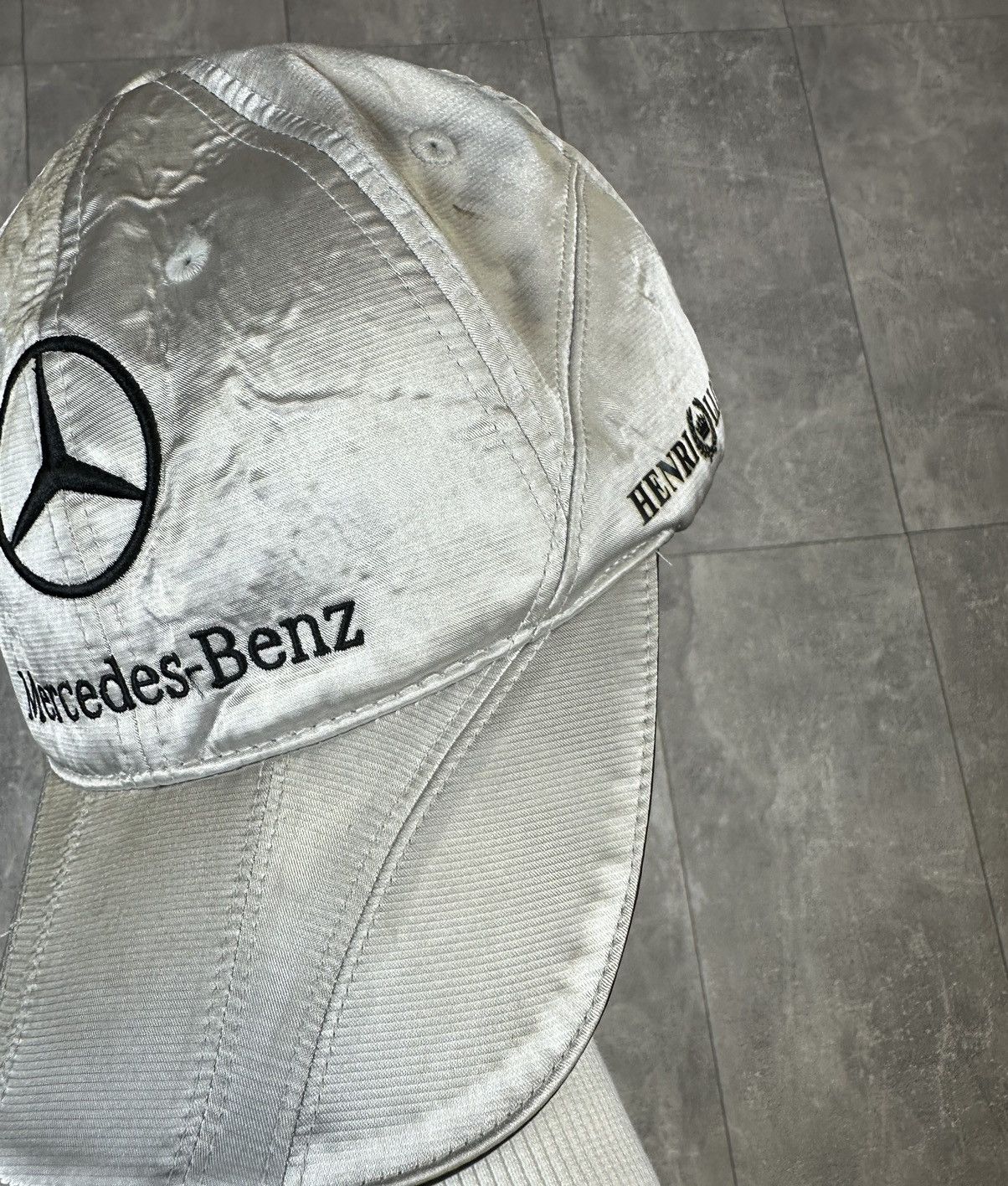 Mercedes-Benz Men’s vintage Petronas Mercedes Benz F1 Henri Lloyd cap Size ONE SIZE - 3 Thumbnail