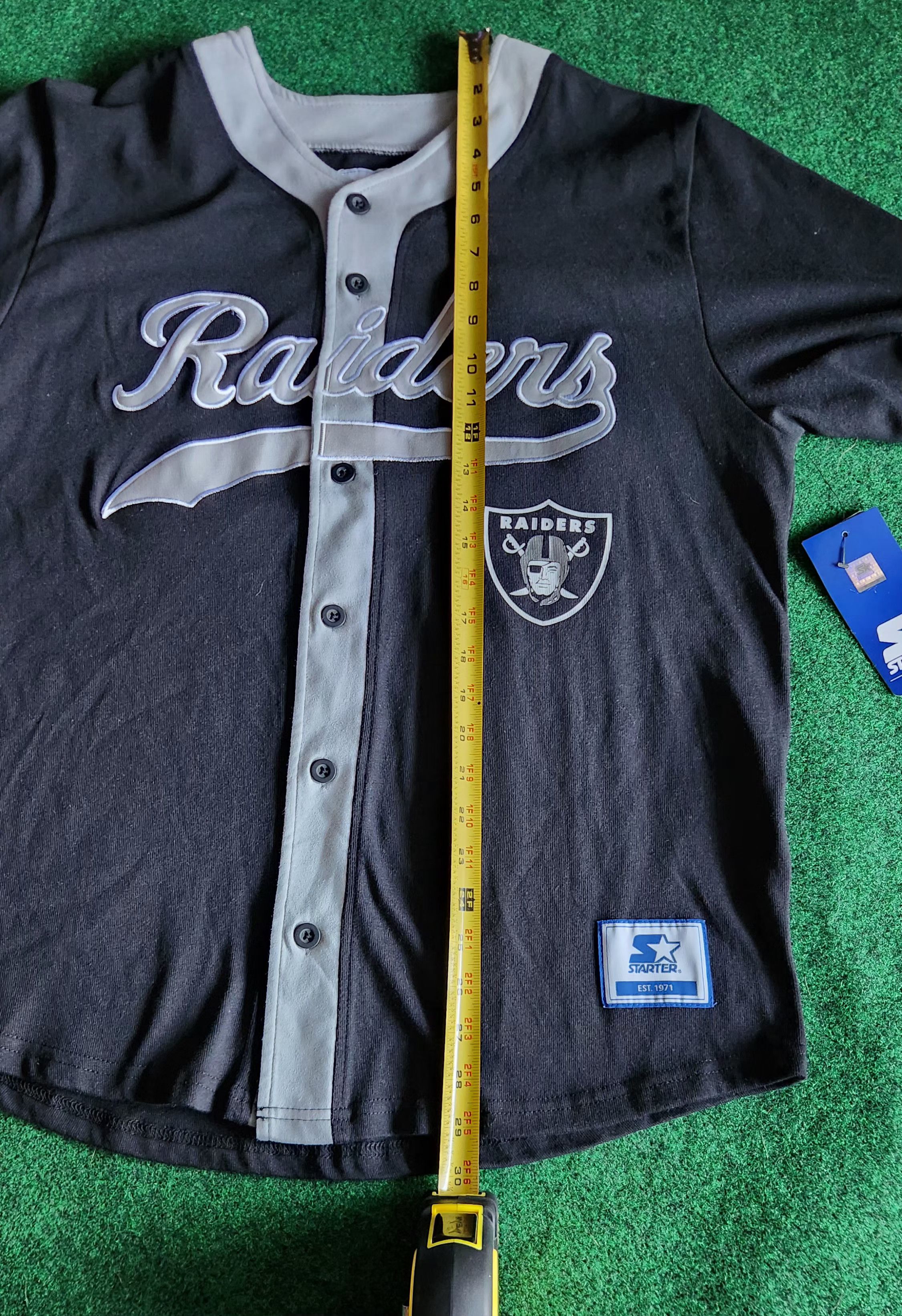 Starter × Vintage Los Angeles Raiders Baseball Starter Jersey Size Large Size US L / EU 52-54 / 3 - 9 Thumbnail