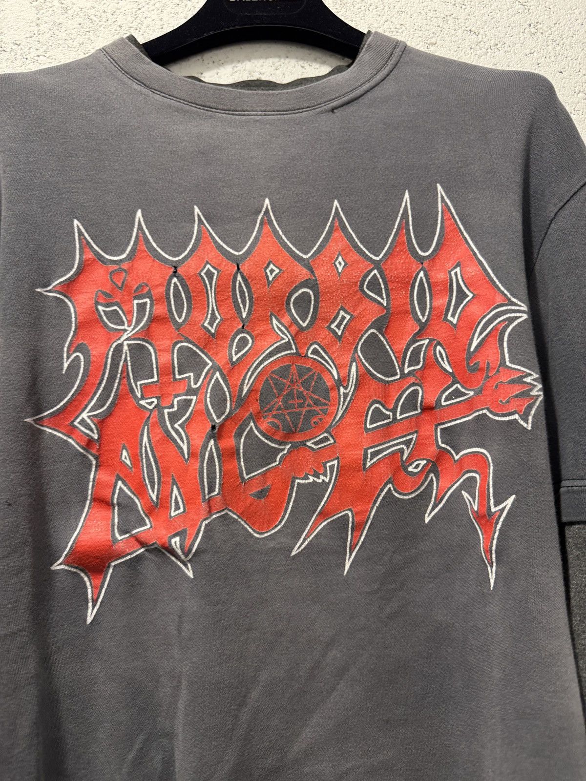 Band Tees × Vintage *RARE* 2004 FRANCE TOUR BAND TEE VINTAGE MORBID ANGEL 00s Size US M / EU 48-50 / 2 - 4 Thumbnail