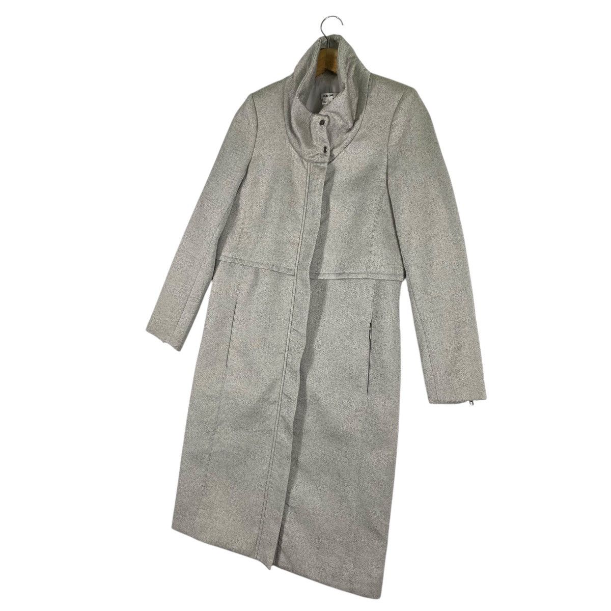 Helmut Lang Helmut Lang Wool Blend Belted Coat Size (P) Size S / US 4 / IT 40 - 2 Thumbnail