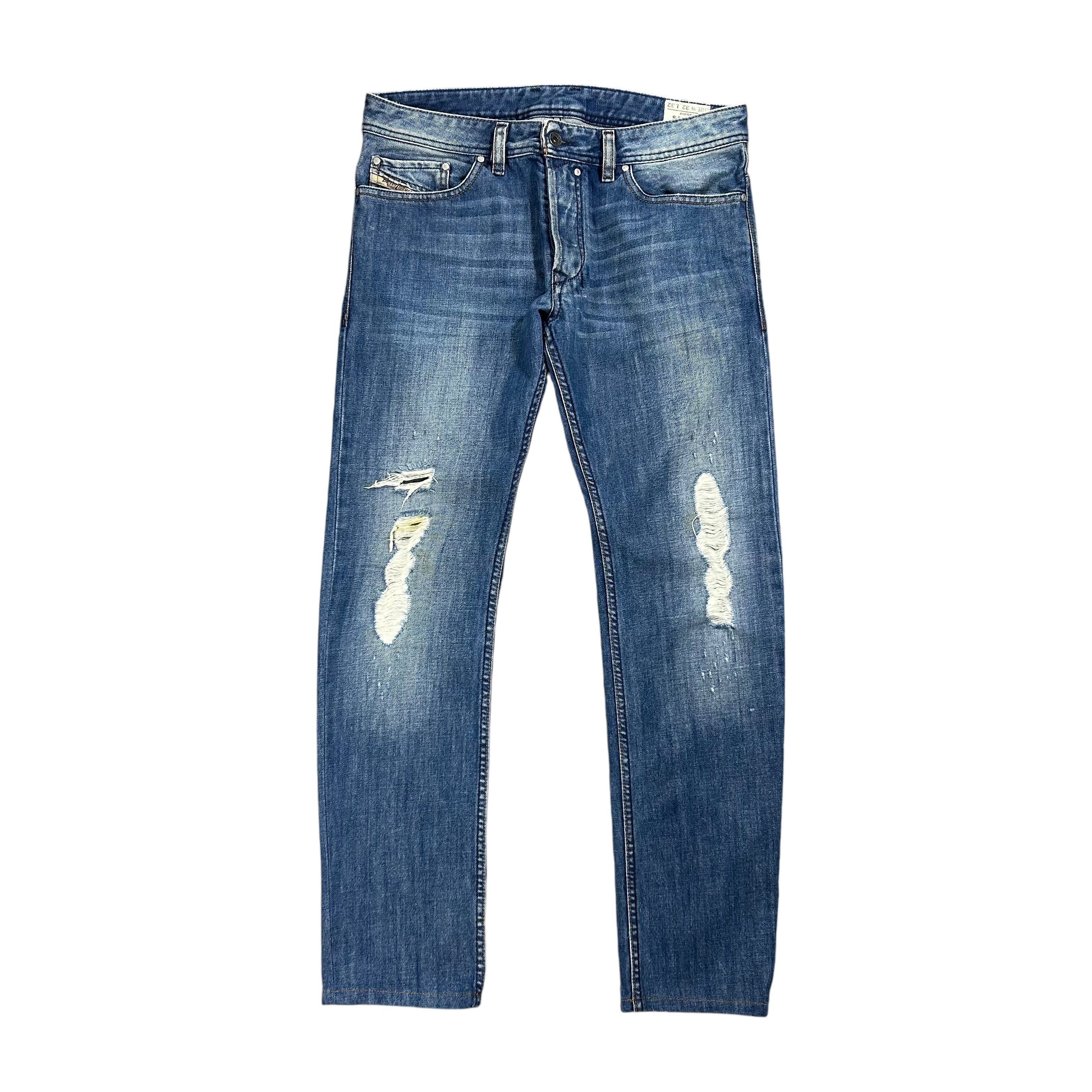 Diesel Diesel Safado Regular Straight Blue Denim Jeans Size W32L32 Size US 32 / EU 48 - 1 Thumbnail