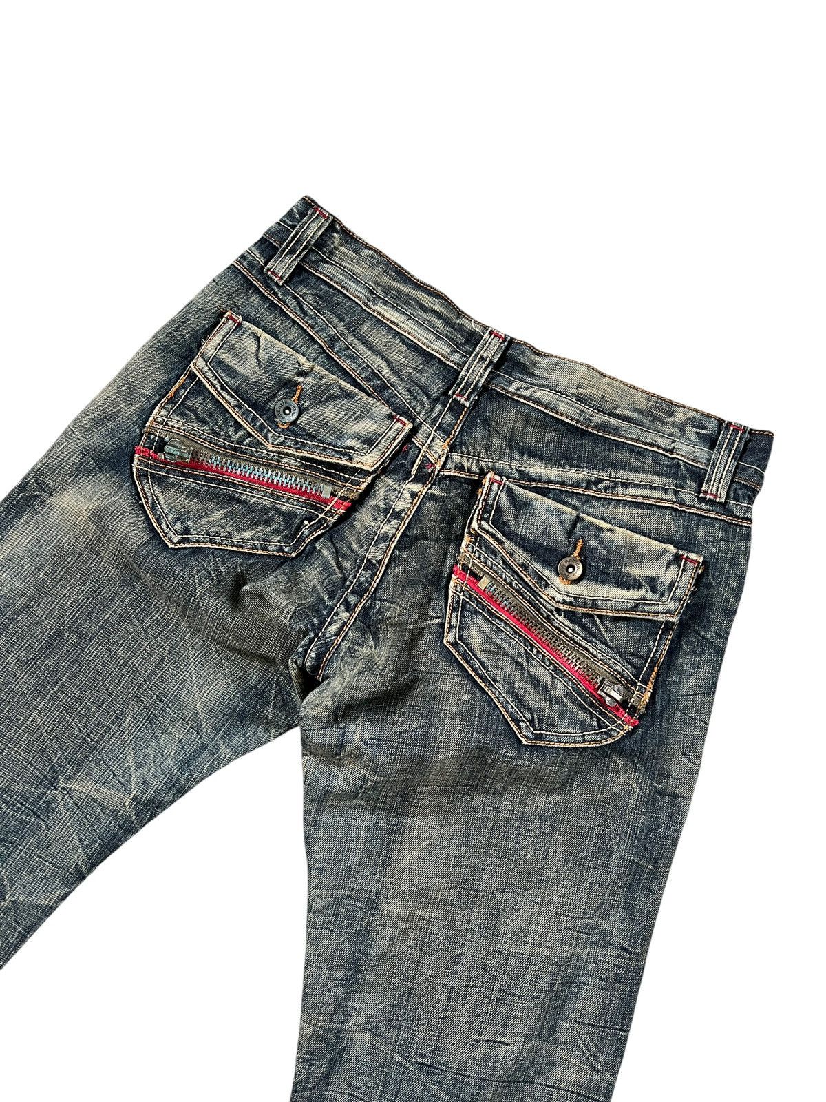 If Six Was Nine × Japanese Brand × semanticdesign Semantic Design Boot Cut Denim Size 32" / US 10 / IT 46 - 9 Thumbnail