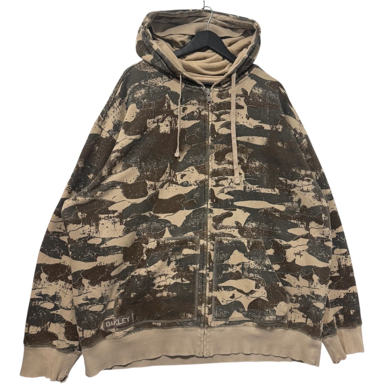 Oakley Vintage Oakley Camo Full Zip Hoodie XXL Size US XL / EU 56 / 4 - 4 Thumbnail