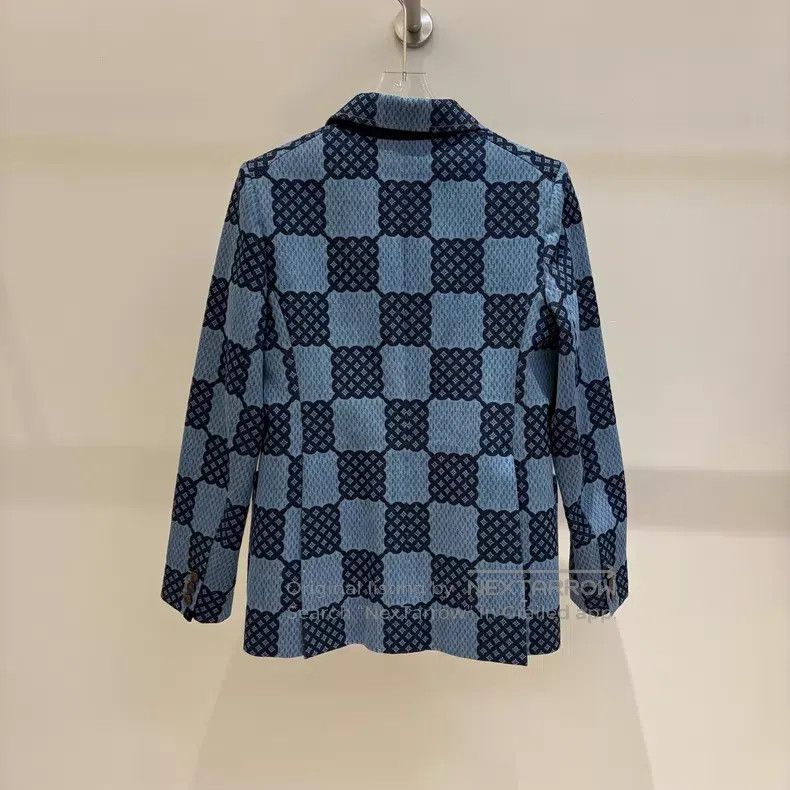 Louis Vuitton Louis Vuitton SS24 plaid print single-breasted blazer jack Size S / US 4 / IT 40 - 2 Thumbnail