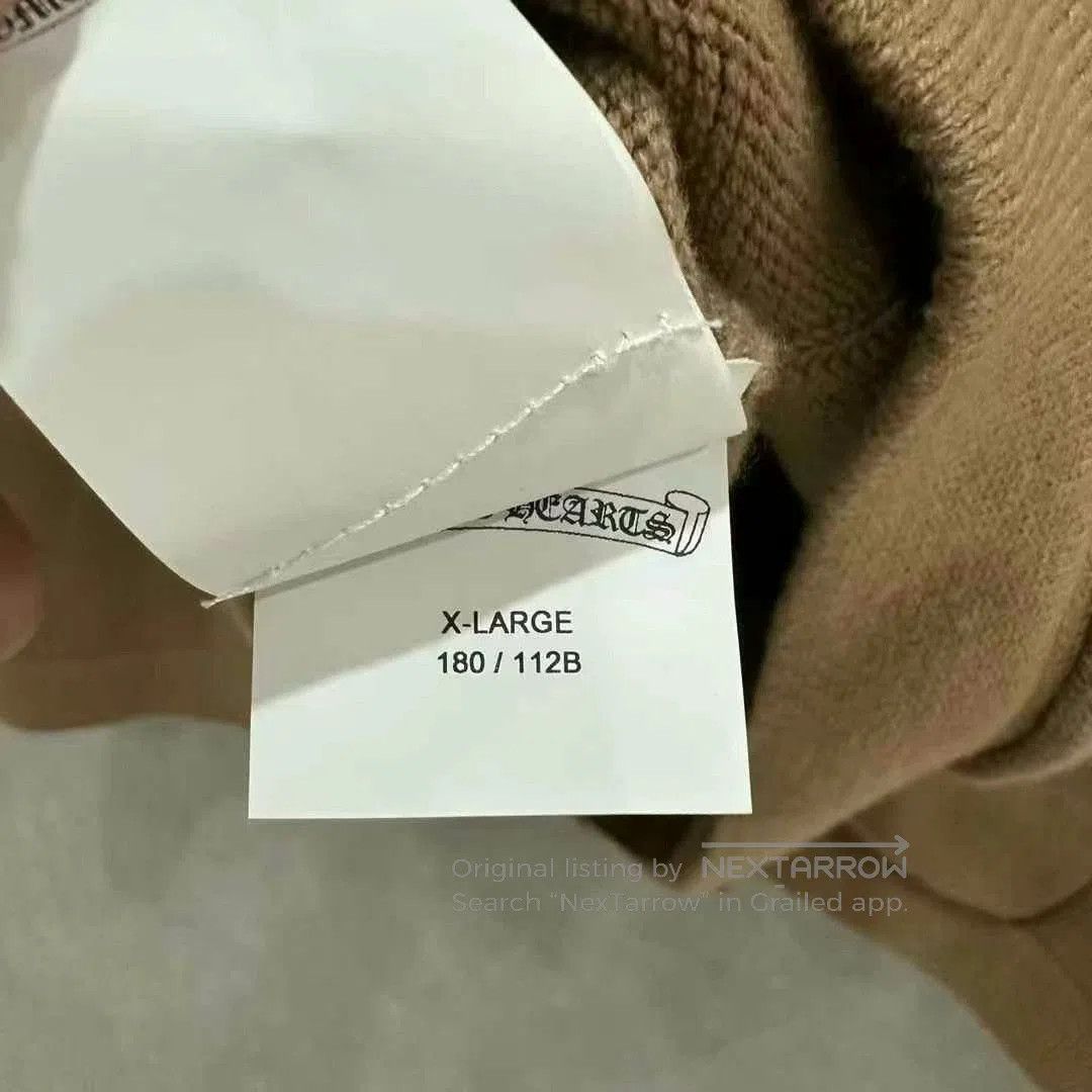 Chrome Hearts chrome hearts cross knit cardigan in beige. Size US XL / EU 56 / 4 - 7 Thumbnail