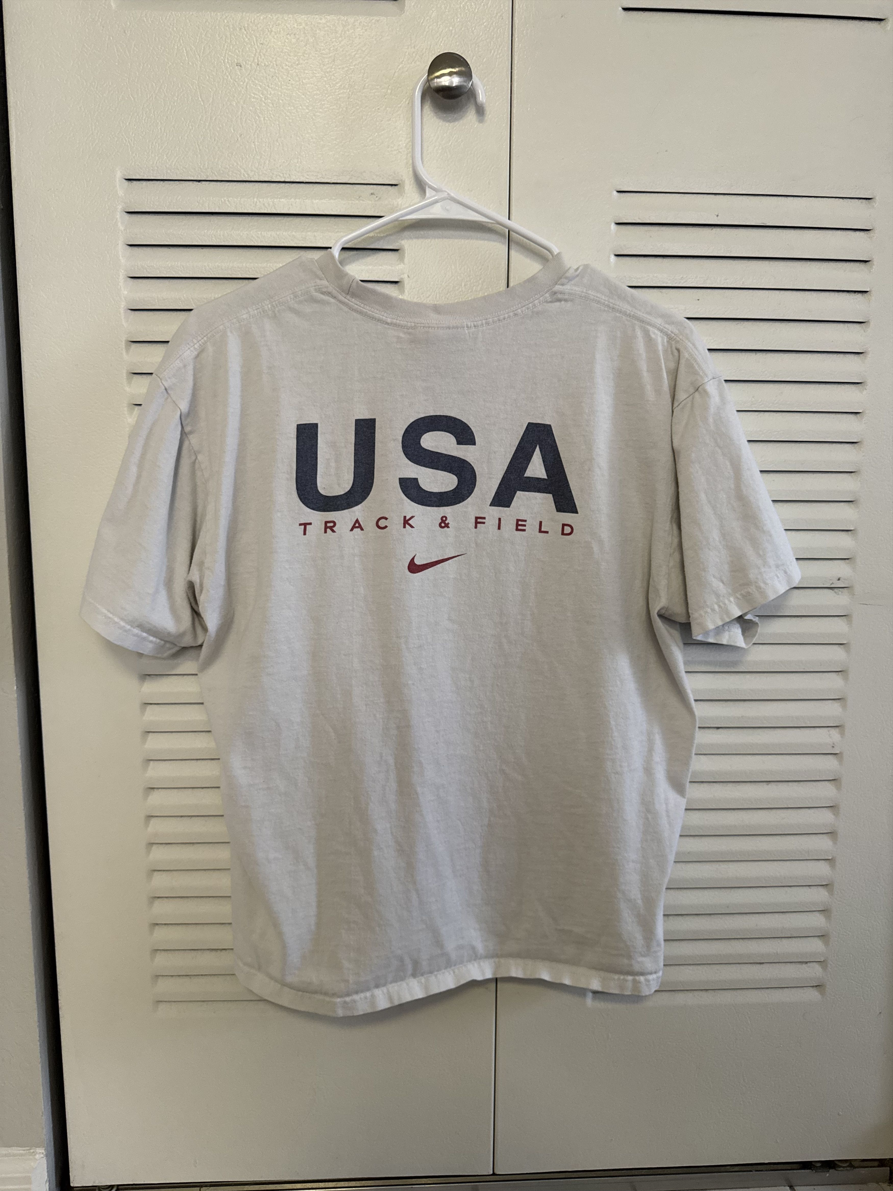 Nike Vintage USA Track & Field Shirt Size US S / EU 44-46 / 1 - 4 Thumbnail