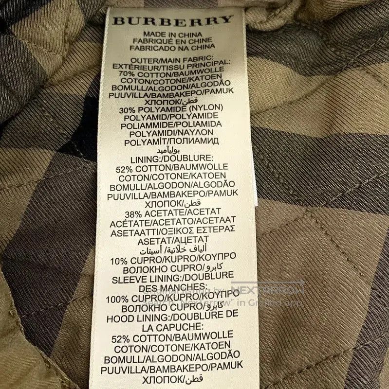 Burberry Burberry Brown Cotton Women's Coat. Size M / US 6-8 / IT 42-44 - 6 Thumbnail