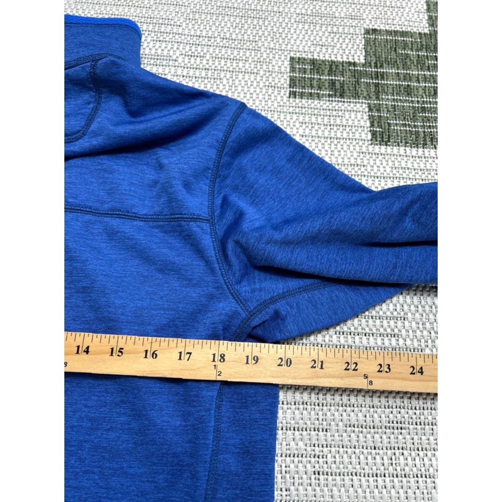 Vintage 5.11 Tactical Half Zip Fleece Sweatshirt Mens M Blue Logo Zipper Mock Neck Sweatshirt Size US M / EU 48-50 / 2 - 7 Thumbnail