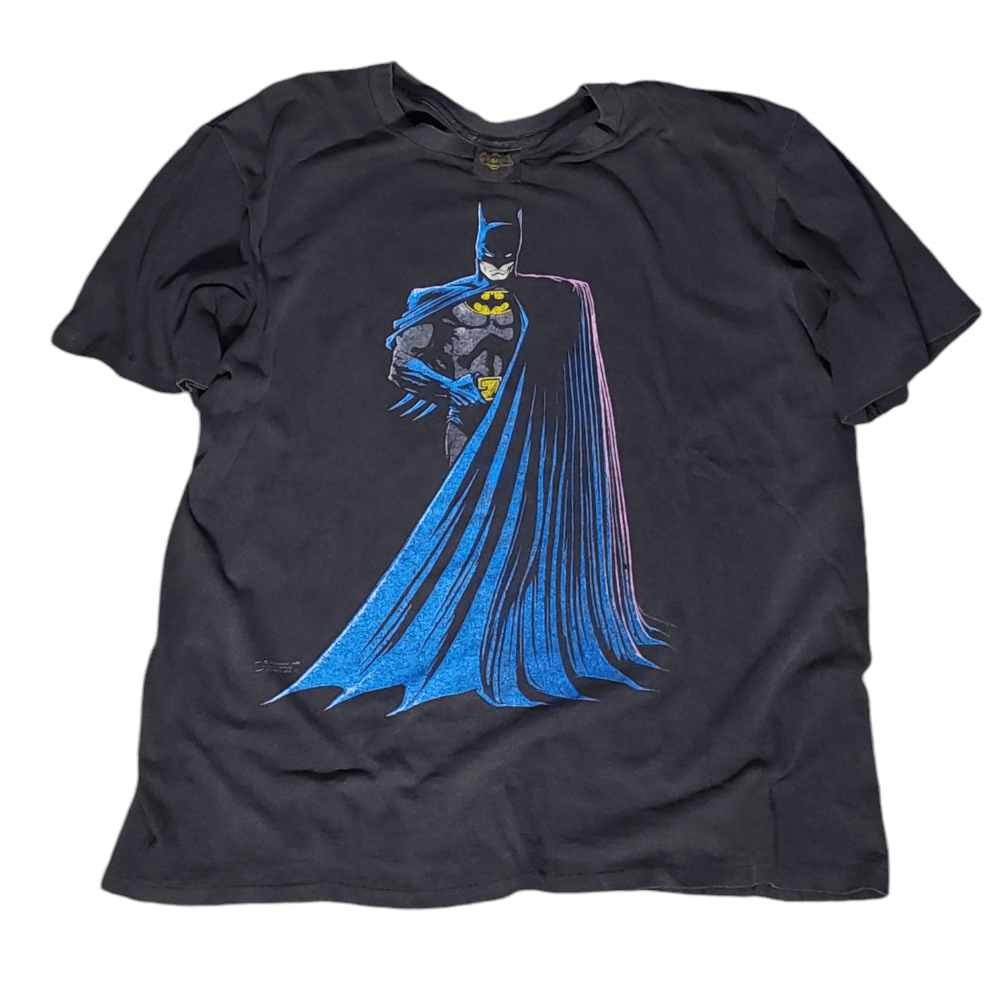 Vintage Batman copyright 1988 Changes L shirt 80s Tee