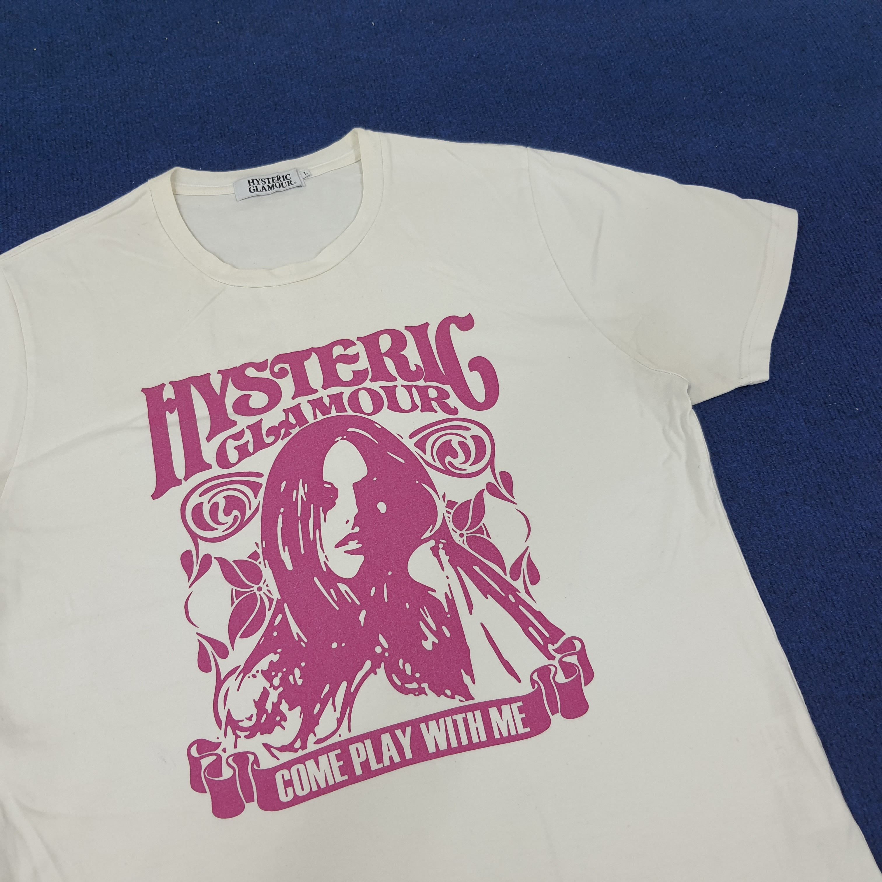 Hysteric Glamour × Japanese Brand × Vintage Vintage Hysteric Glamour Japan Brand T-shirt Size US M / EU 48-50 / 2 - 2 Thumbnail