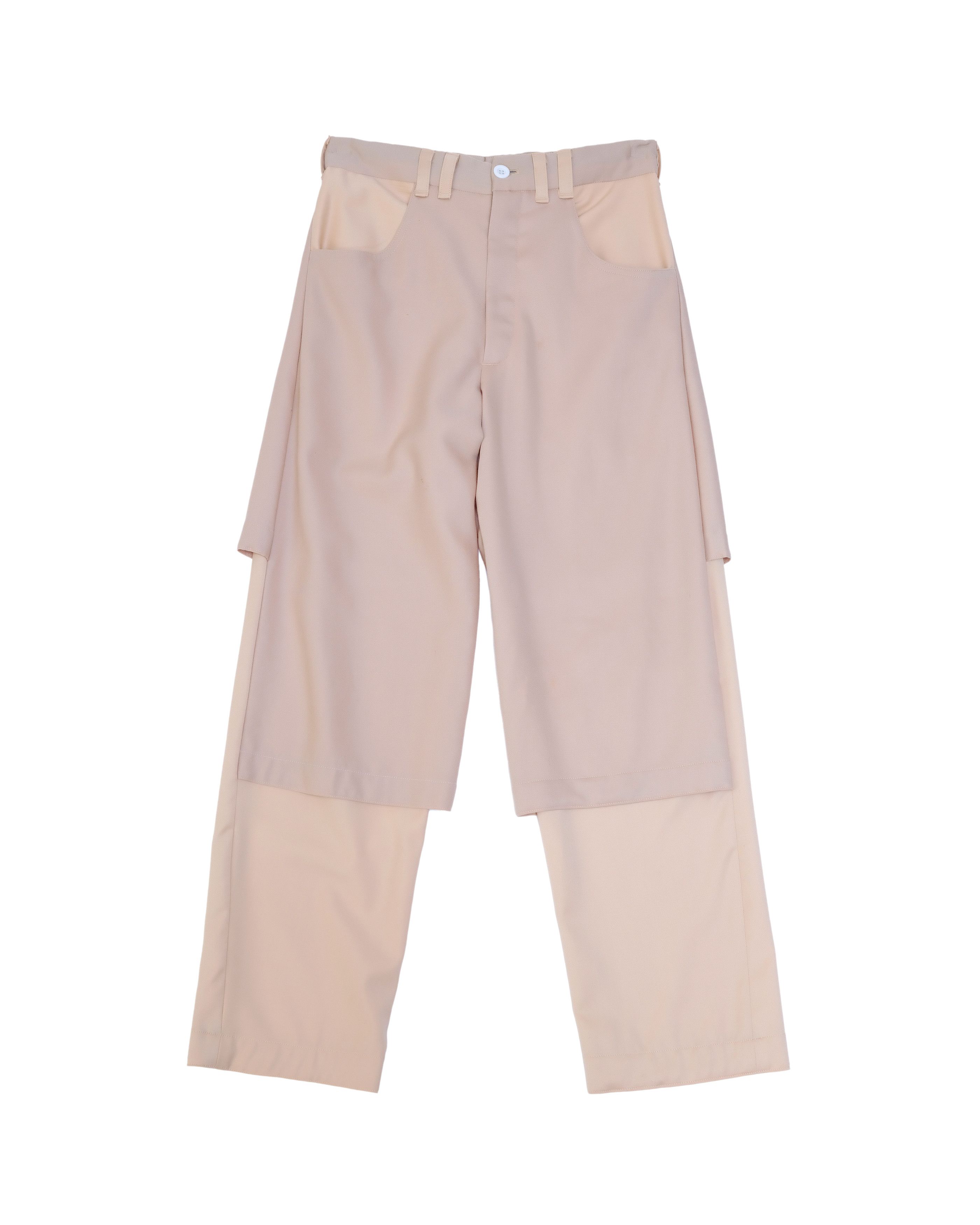 Veja VEJAS Layered Wool Trousers Size US 30 / EU 46 - 1 Thumbnail
