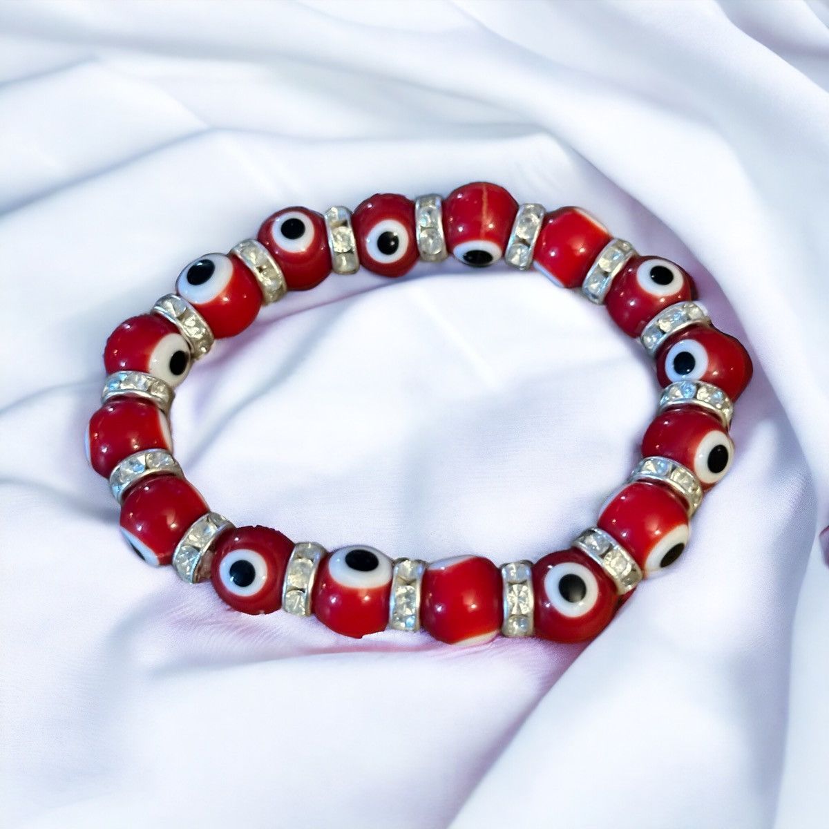 Other Evil eye glass bead stretch bracelet Size ONE SIZE - 1 Thumbnail