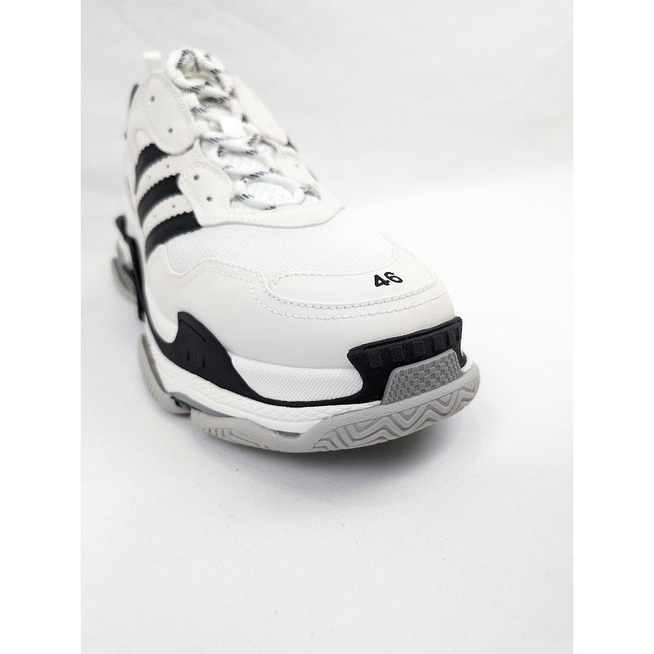 Adidas × Balenciaga o1rshd1 Low-Top Sneakers in Black/White Size US 13 / EU 46 - 9 Thumbnail