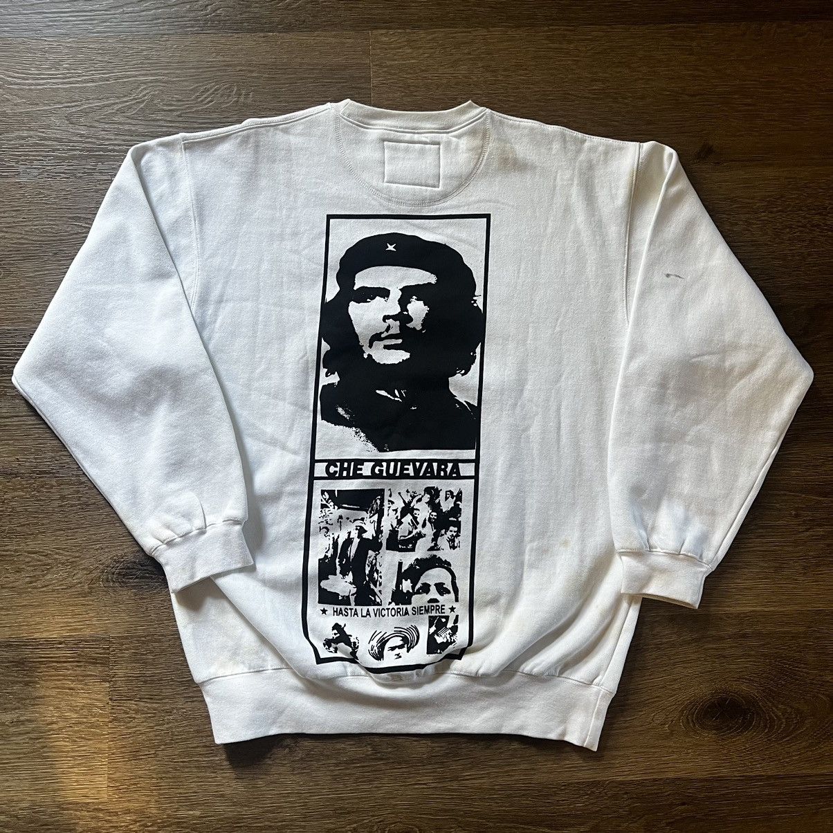 Vintage Vtg Hasta la Victoria Siempre Crew Neck Size US M / EU 48-50 / 2 - 8 Thumbnail