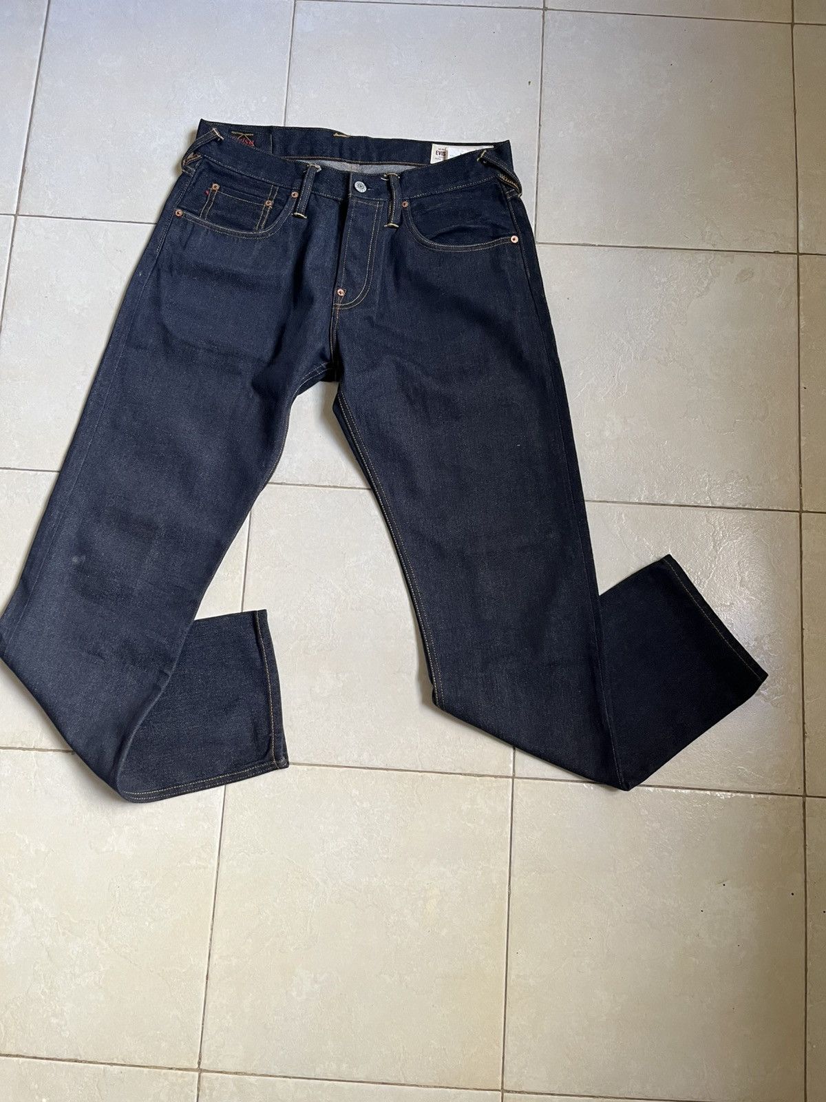 Evisu Evisu denim diacock slevedge jeans sz 34 Size US 34 / EU 50 - 5 Thumbnail