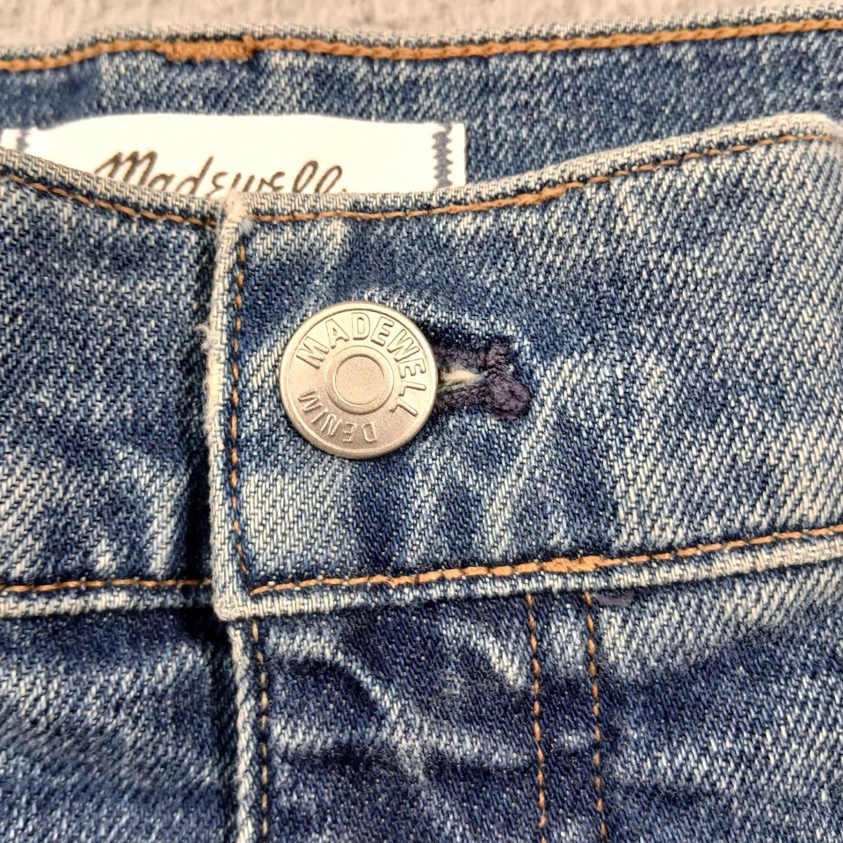 Madewell Madewell Jeans The Vintage Flare Jean Light Wash Petite 31P NW590 5-Pocket Denim Stretch Size 24" / US 00 / IT 34 - 7 Thumbnail