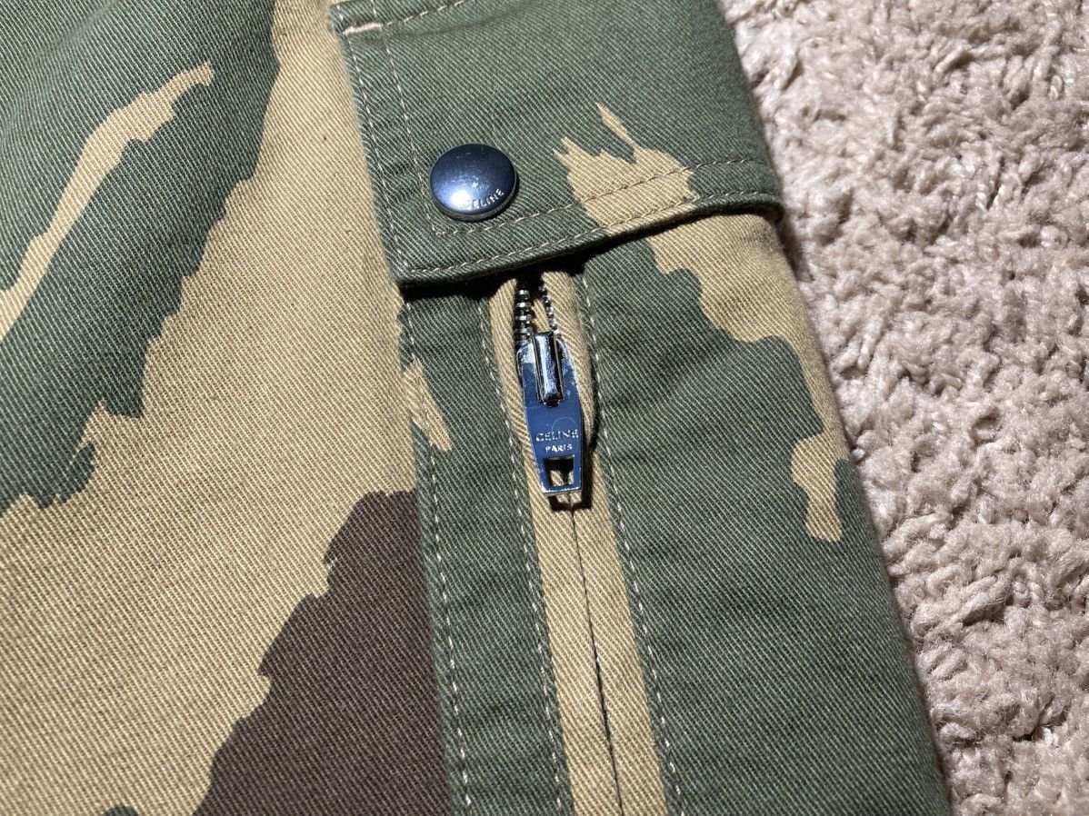 Celine New SS24 Celine Camo Cargo Bermuda Shorts 46 2024 Hedi Cut Size US 30 / EU 46 - 13 Thumbnail