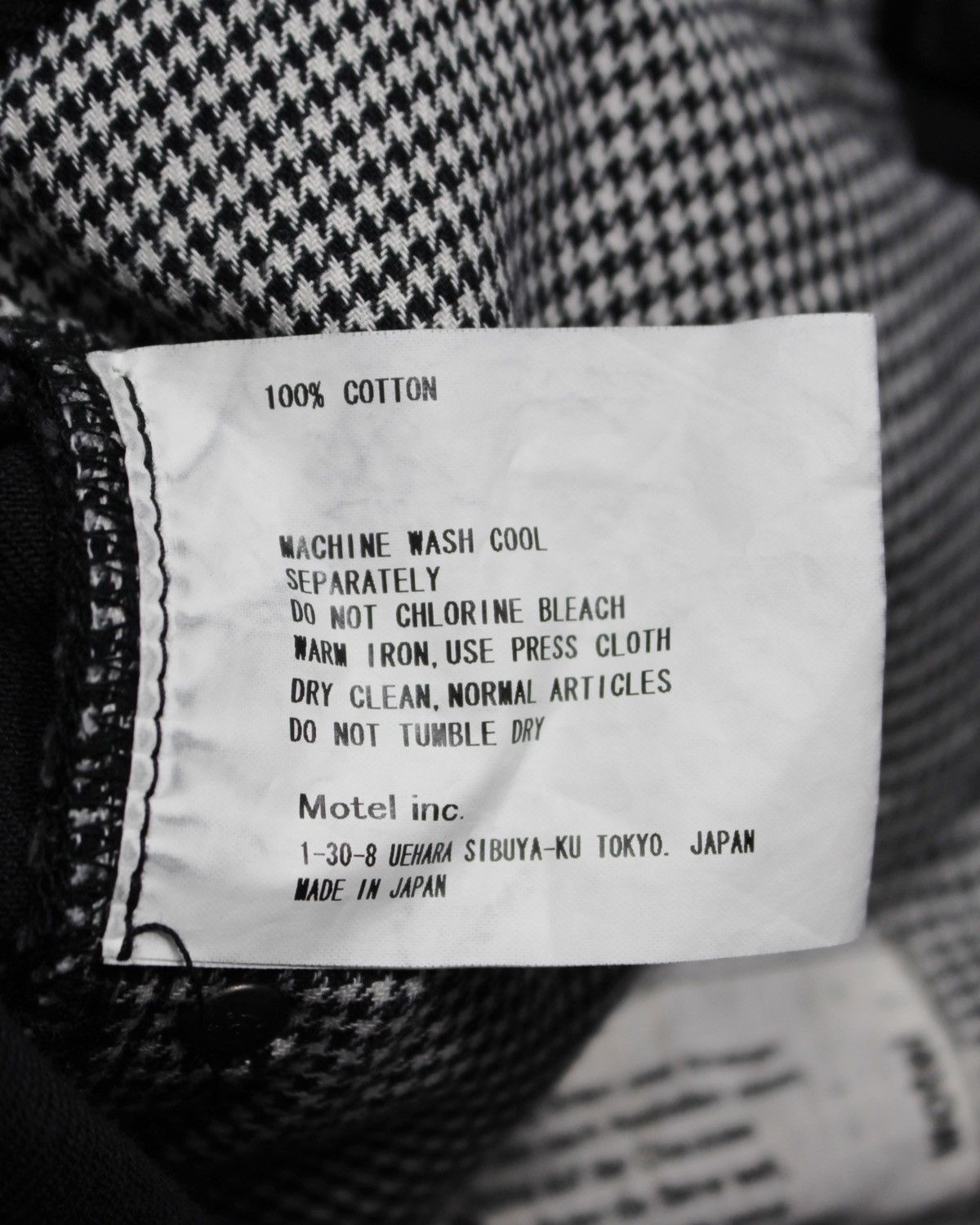 If Six Was Nine 2000S MOTEL JAPAN BONDAGE JEANS Size US 31 - 7 Thumbnail
