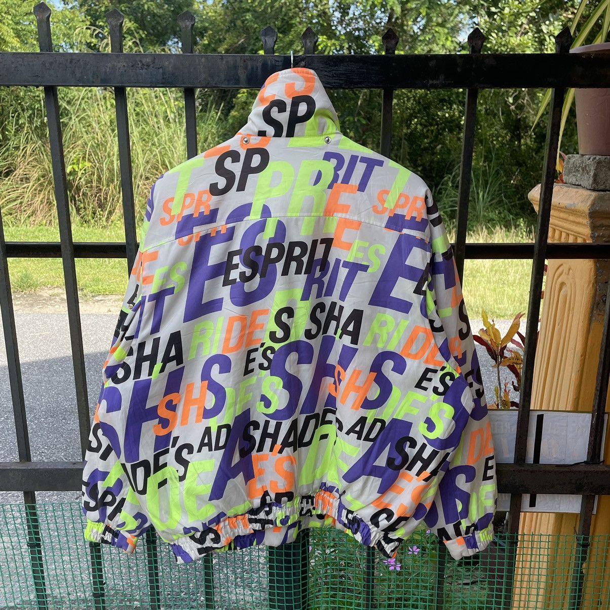 Japanese Brand × Vintage 🔥🔥🇯🇵Shades Multicolour Full Zipper Winter Ski Light Jacket Size US XL / EU 56 / 4 - 2 Thumbnail
