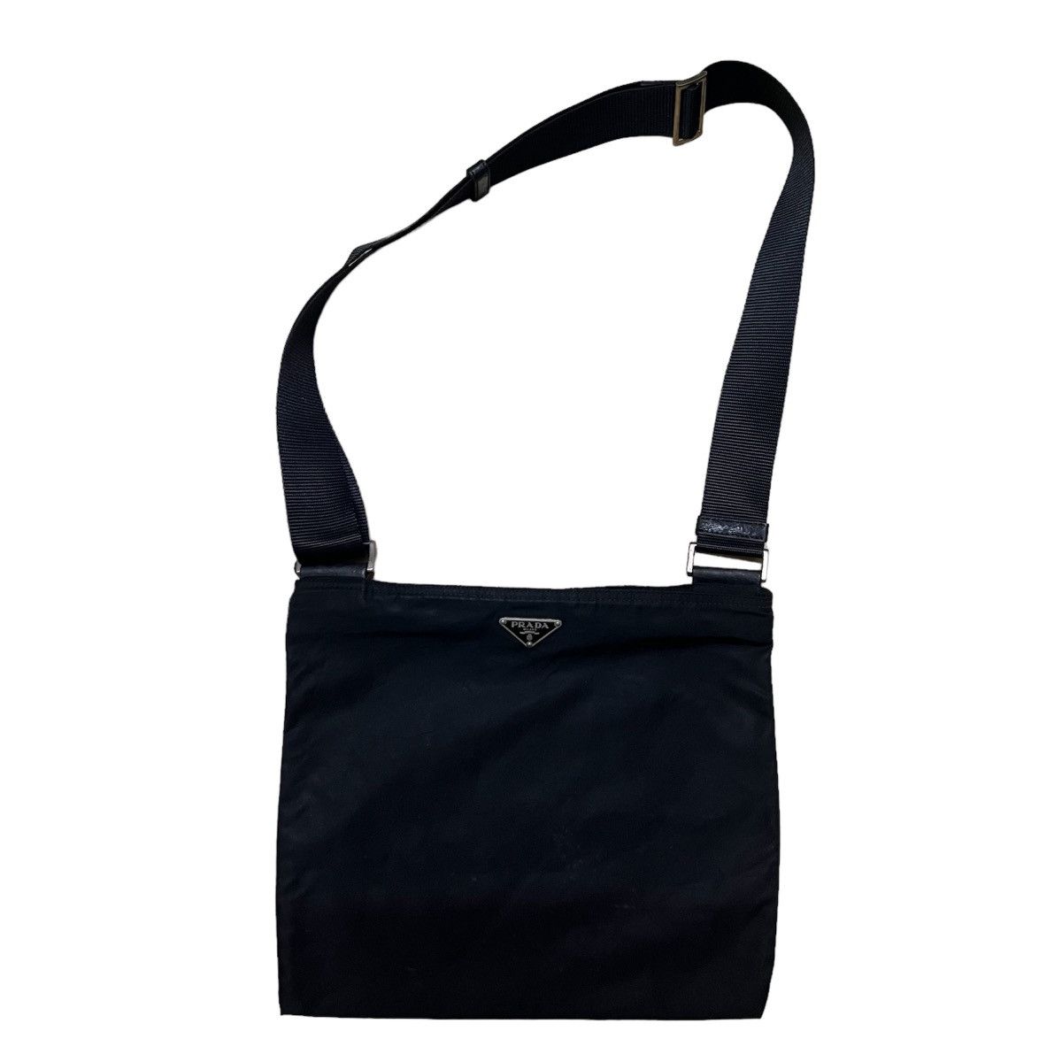 Prada × Vintage Prada Art.4 VA 056 Black/Red Logo Utility Fanny