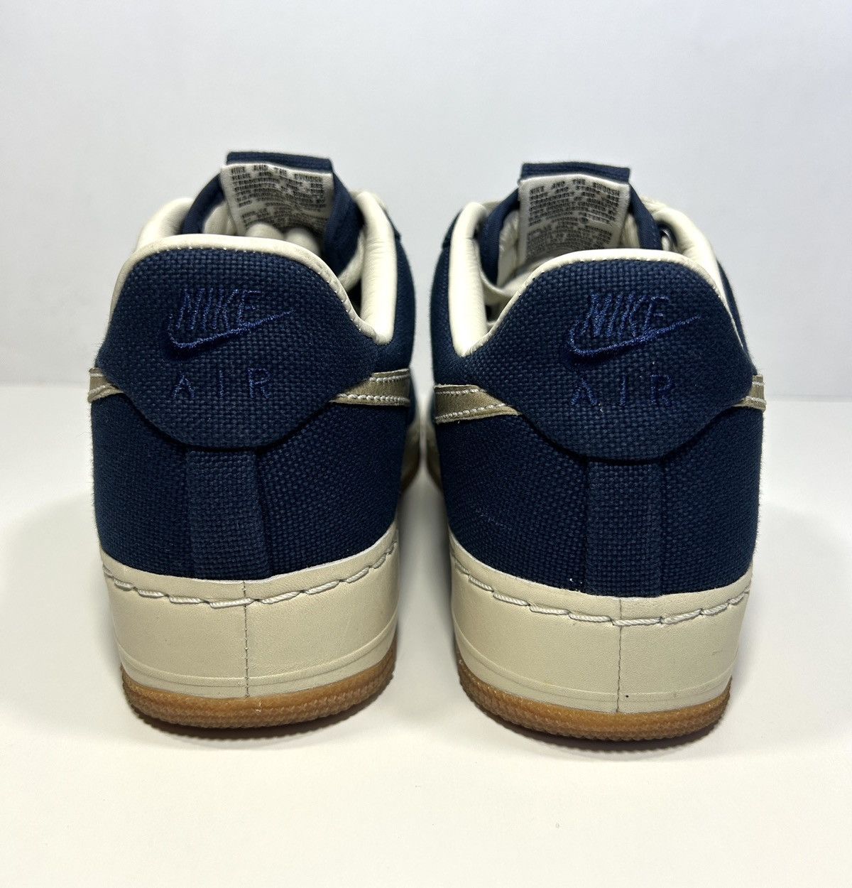 Nike × Supreme × Vintage Nike Air Force 1 Low Supreme ‘07 ‘Midnight Navy’ Size: 9.5 Size US 9.5 / EU 42-43 - 5 Thumbnail