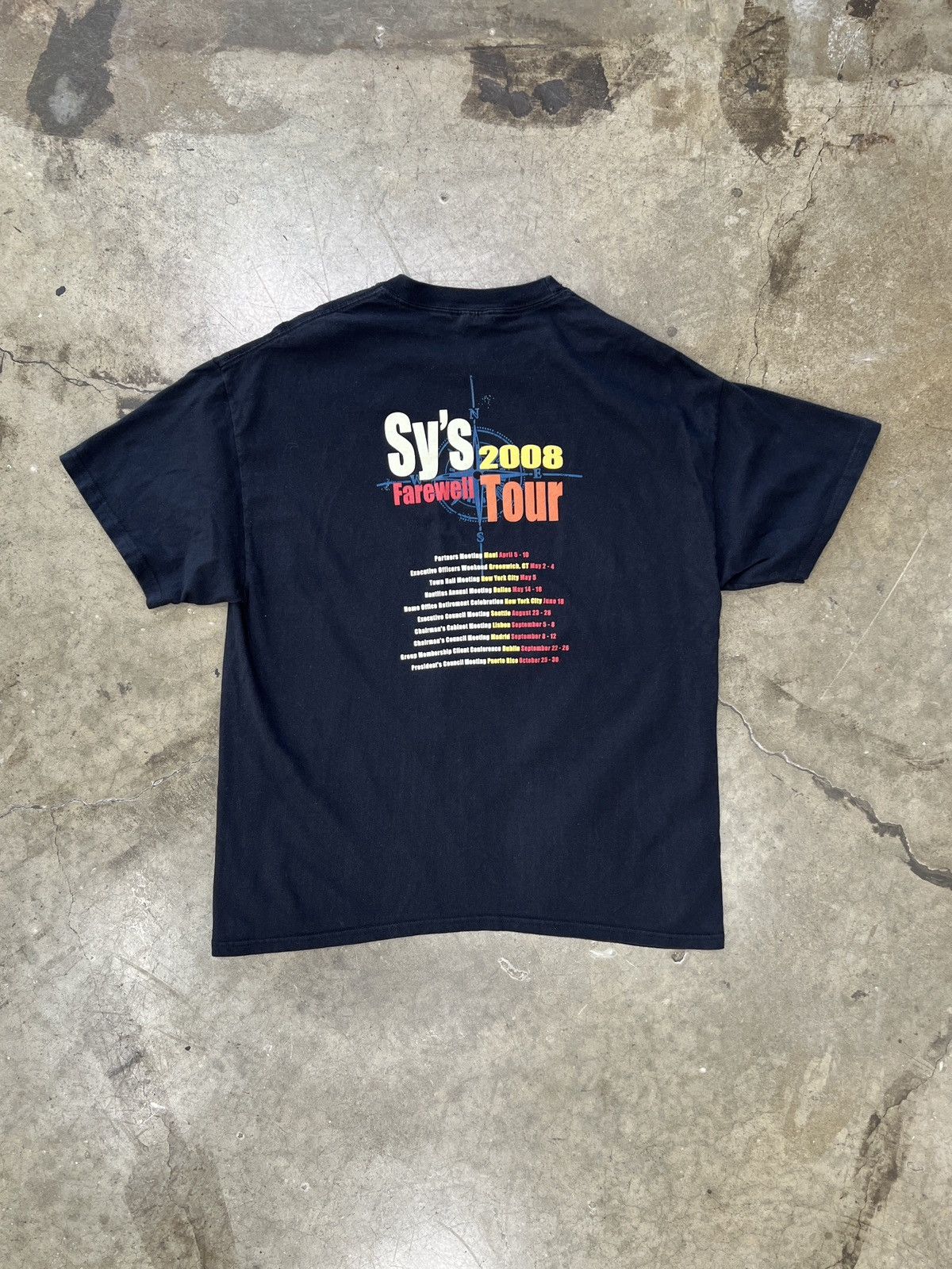 Band Tees Vintage 2008 Sy's Farewell Tour Concert Tee XL Size US XL / EU 56 / 4 - 5 Thumbnail
