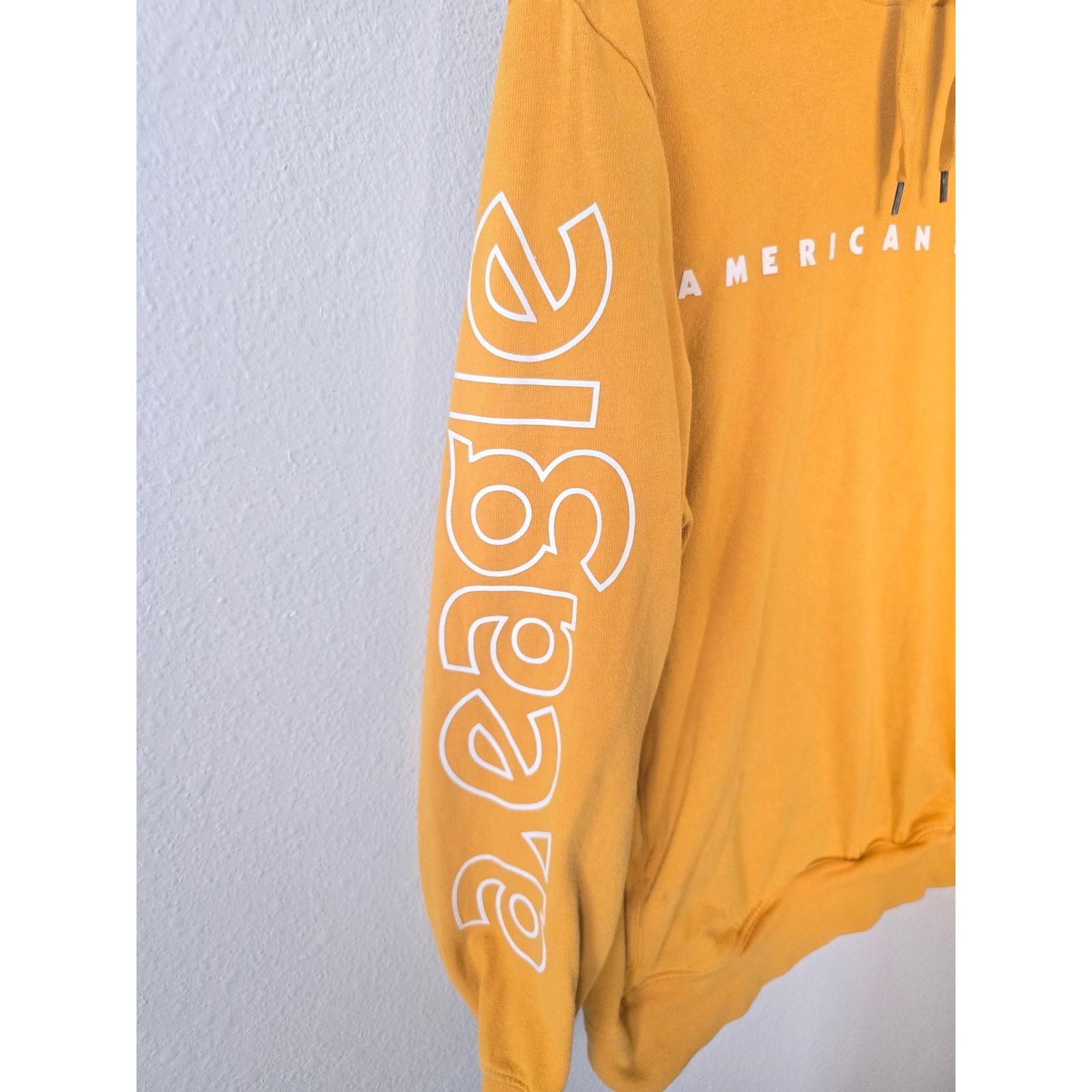 American Eagle Outfitters American Eagle Hoodie Gold Yellow Pullover M Sweatshirt Size US M / EU 48-50 / 2 - 3 Thumbnail