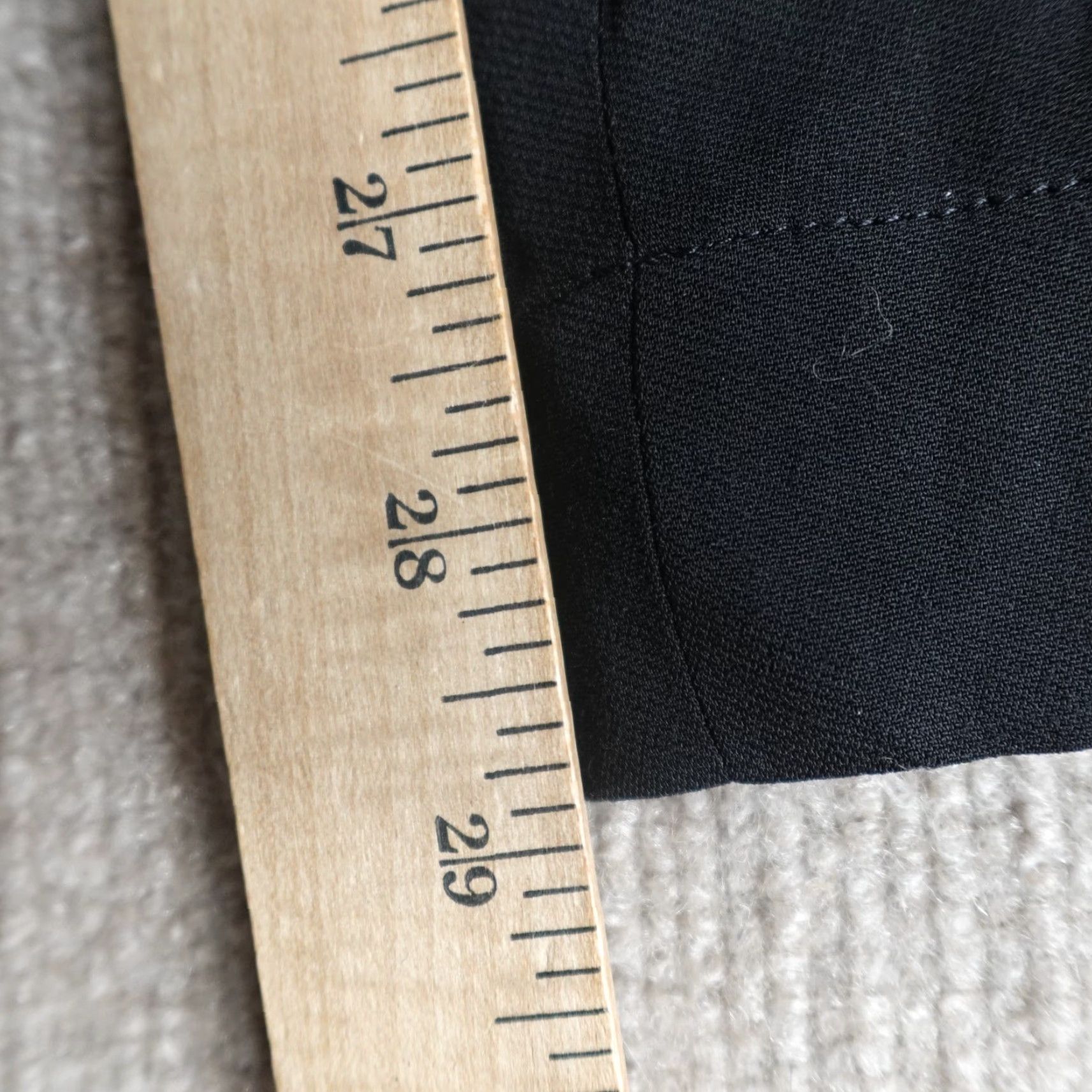 Vintage Arje Womens Pants Large Black Wide-Leg Cumberband Made in Italy Size 36" / US 14 / IT 50 - 4 Thumbnail