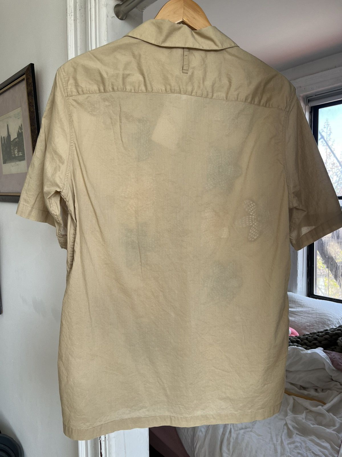 NN07 NN07 Julio stitched flower cream short sleeve Size US S / EU 44-46 / 1 - 4 Thumbnail