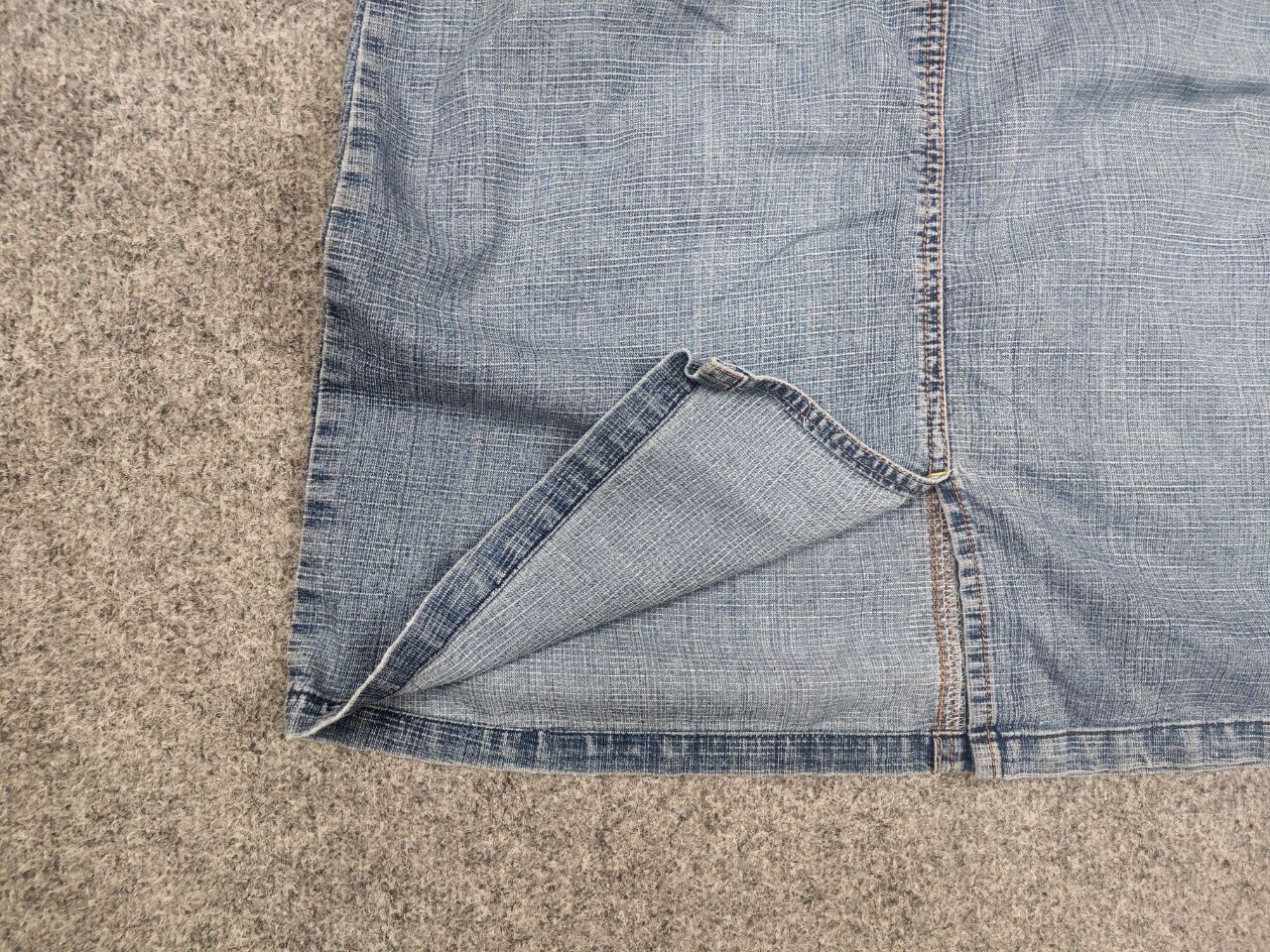 Miss Sixty Miss sixty Style Light faded Medium Denim Skirt Y2K Style Size 31" - 9 Thumbnail