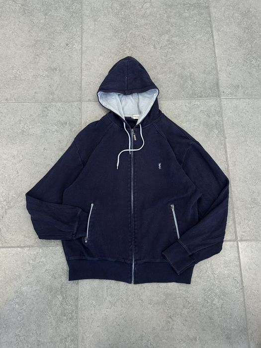 Ysl zip online hoodie