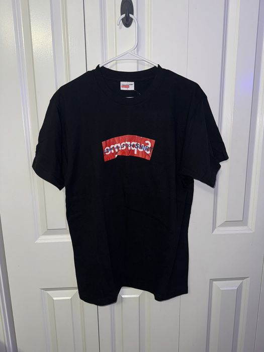 Supreme Supreme Comme Des Garcons SHIRT Box Logo Tee Black SS17