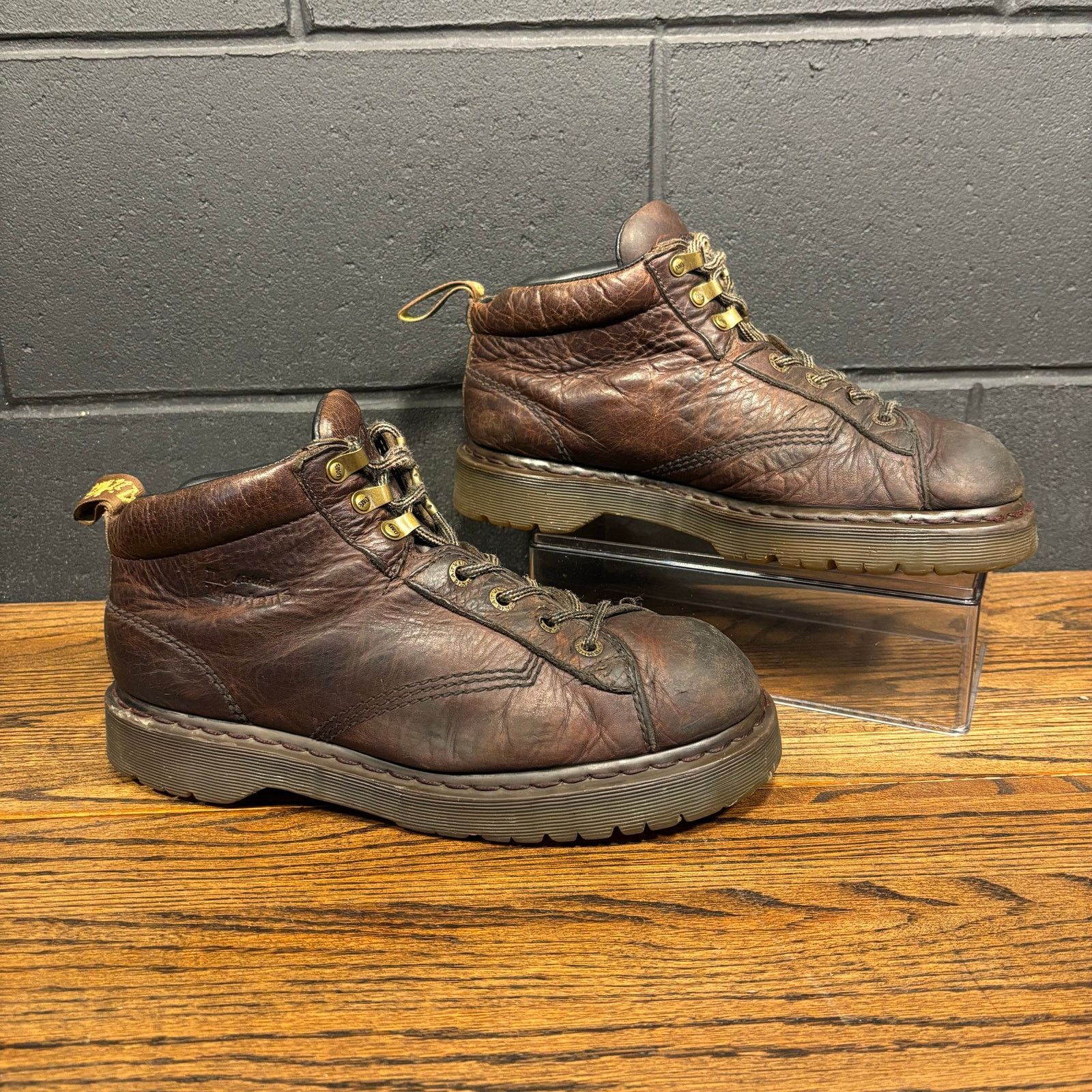 Dr. Martens Vintage Dr. Martens Air Wair Brown Leather Boots 