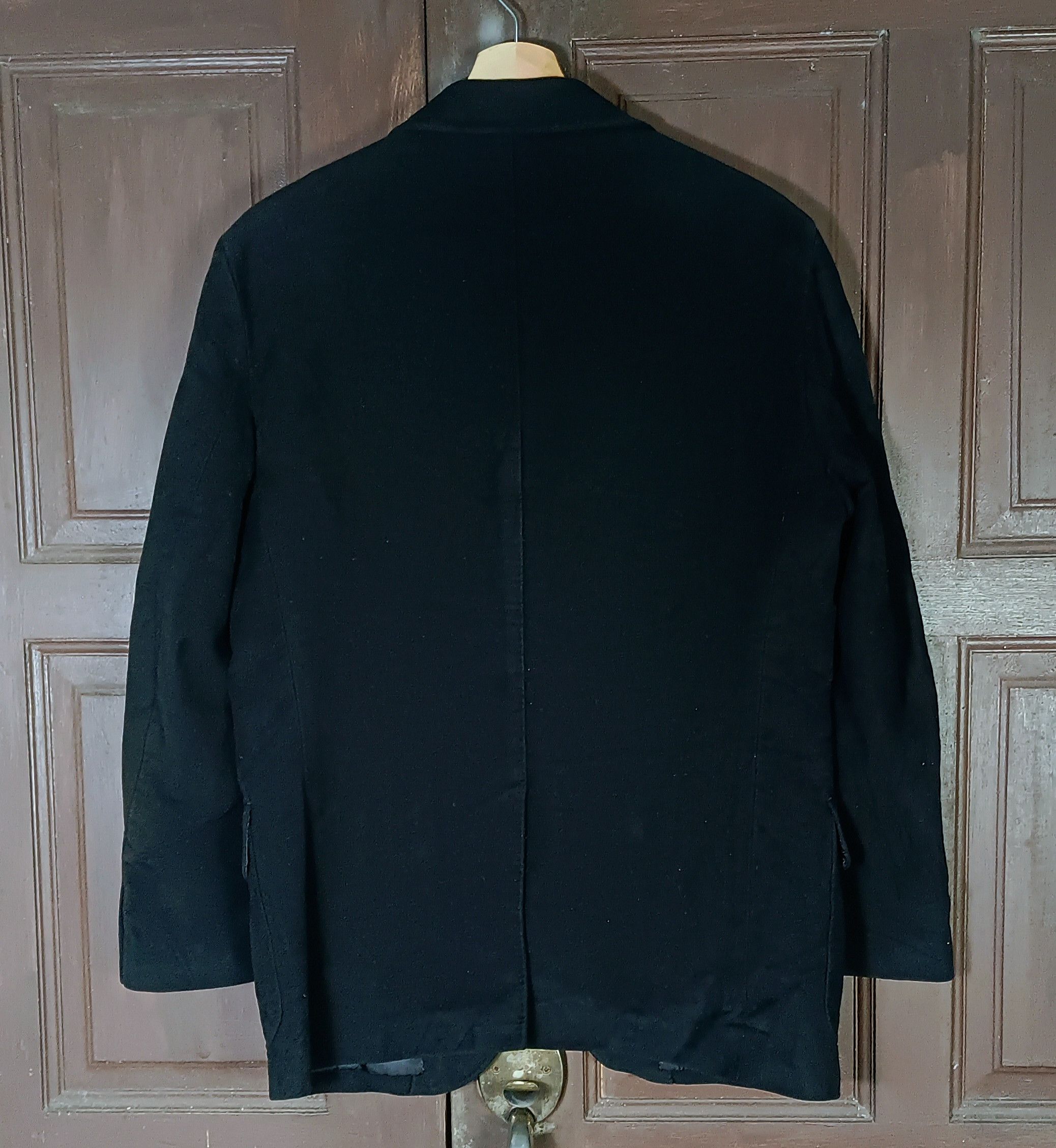 Daniel Hechter × Japanese Brand × Vintage Vintage🔥 Daniel Hecther PARIS MICROTEX Men Black Blazer Size US S / EU 44-46 / 1 - 3 Thumbnail